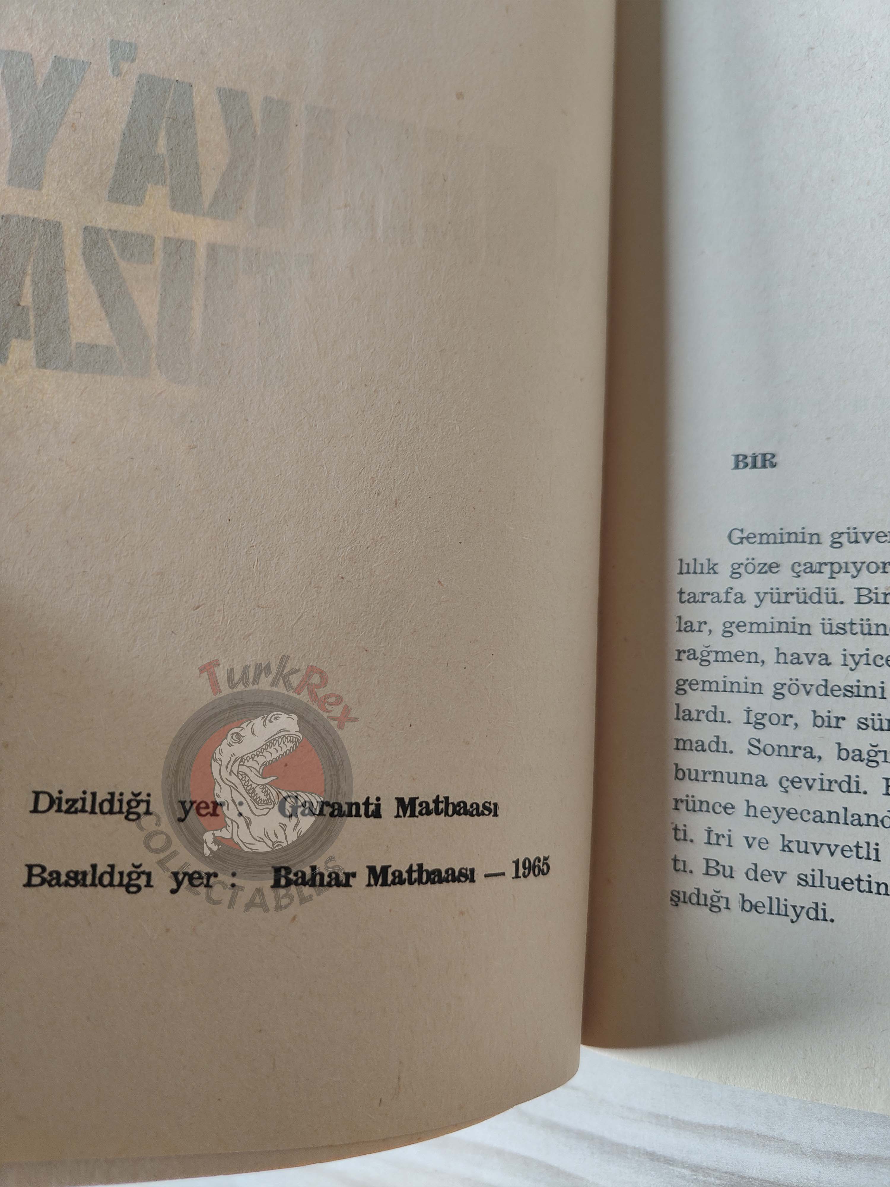 Jean Bruce O.S.S. 117 Contact Impossible 1965 1st Turkish Book Turkey John Pratt
