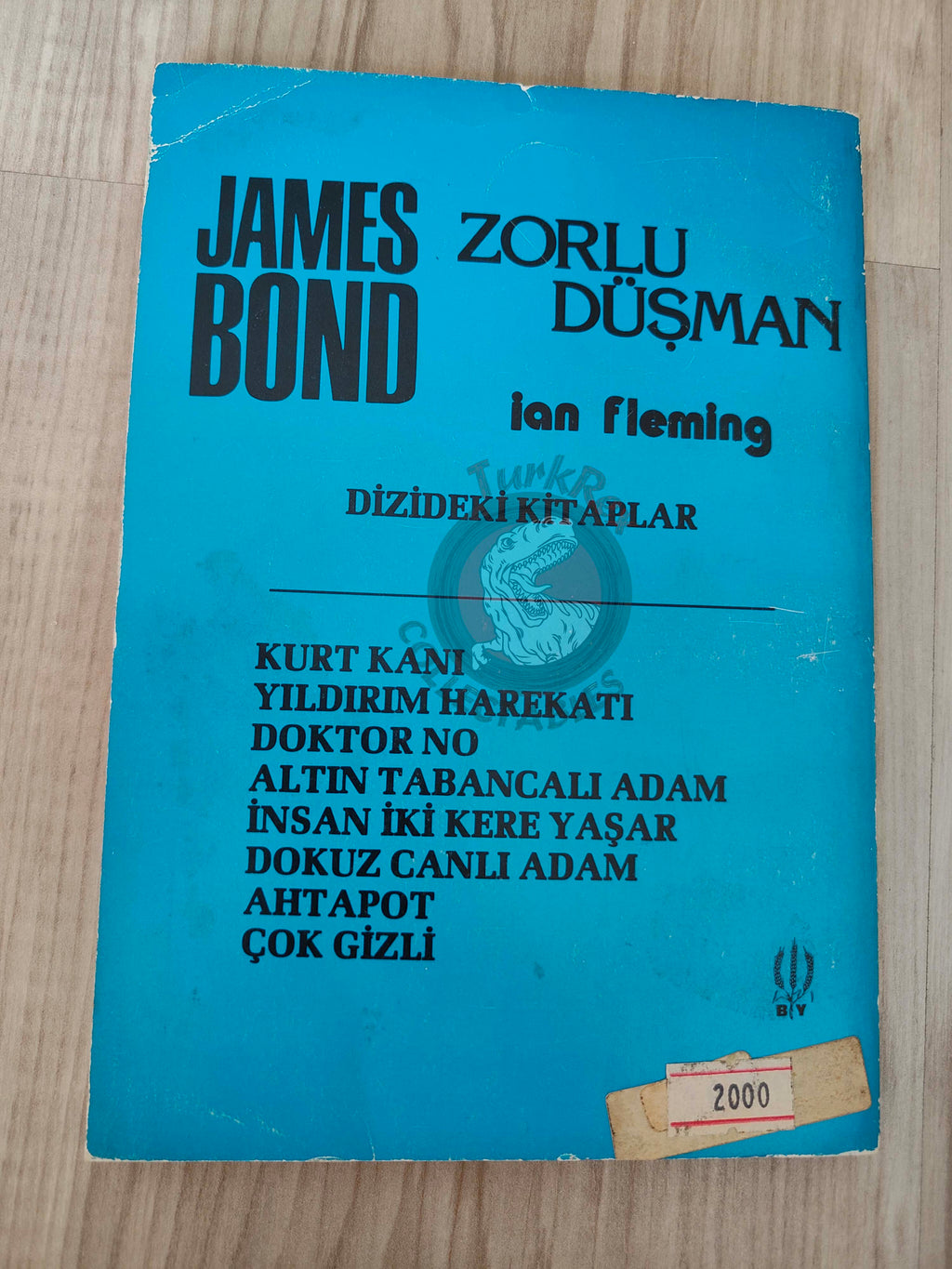 James Bond - The Octopussy 1984 Turkish Book Turkey Ian Fleming