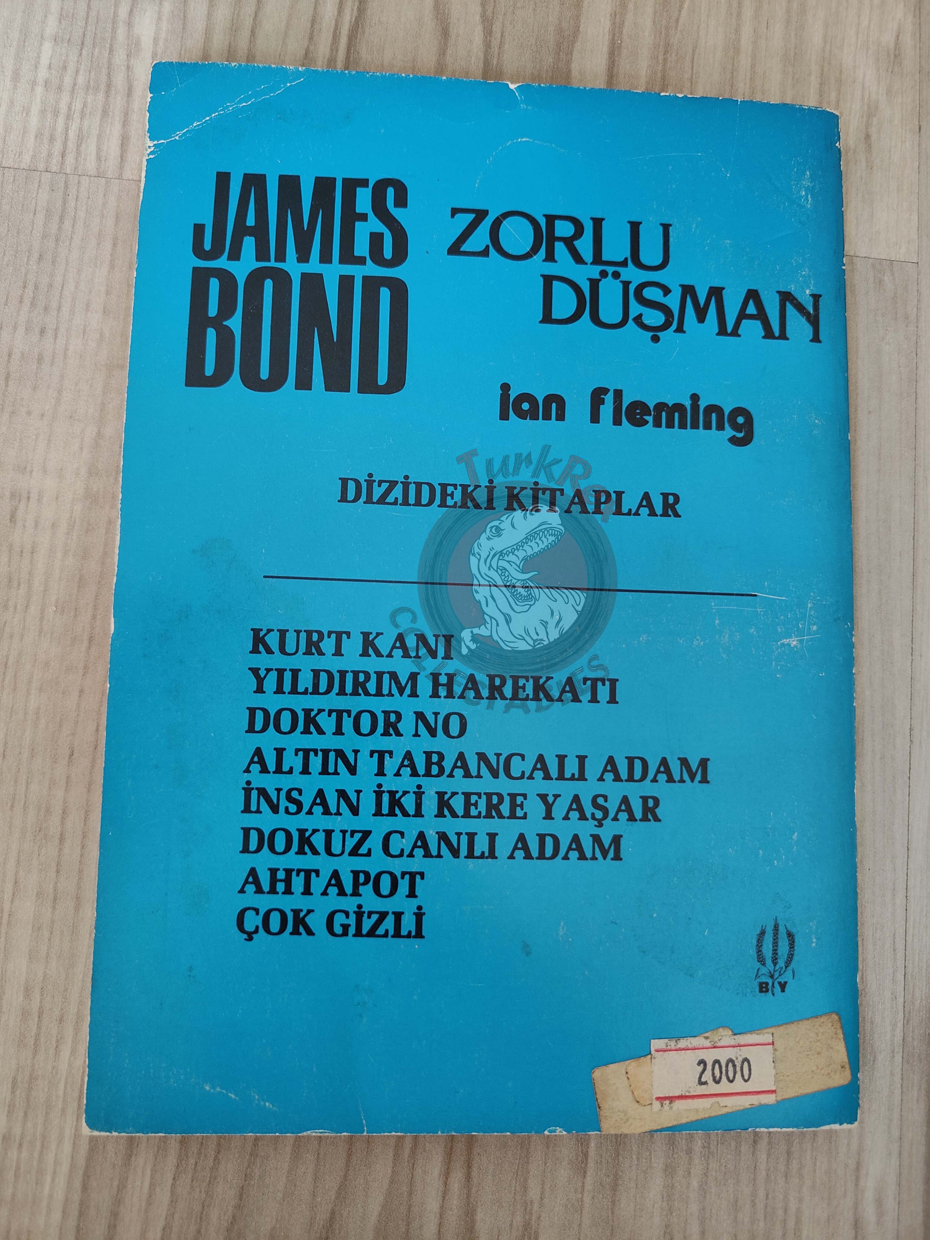 James Bond - The Octopussy 1984 Turkish Book Turkey Ian Fleming