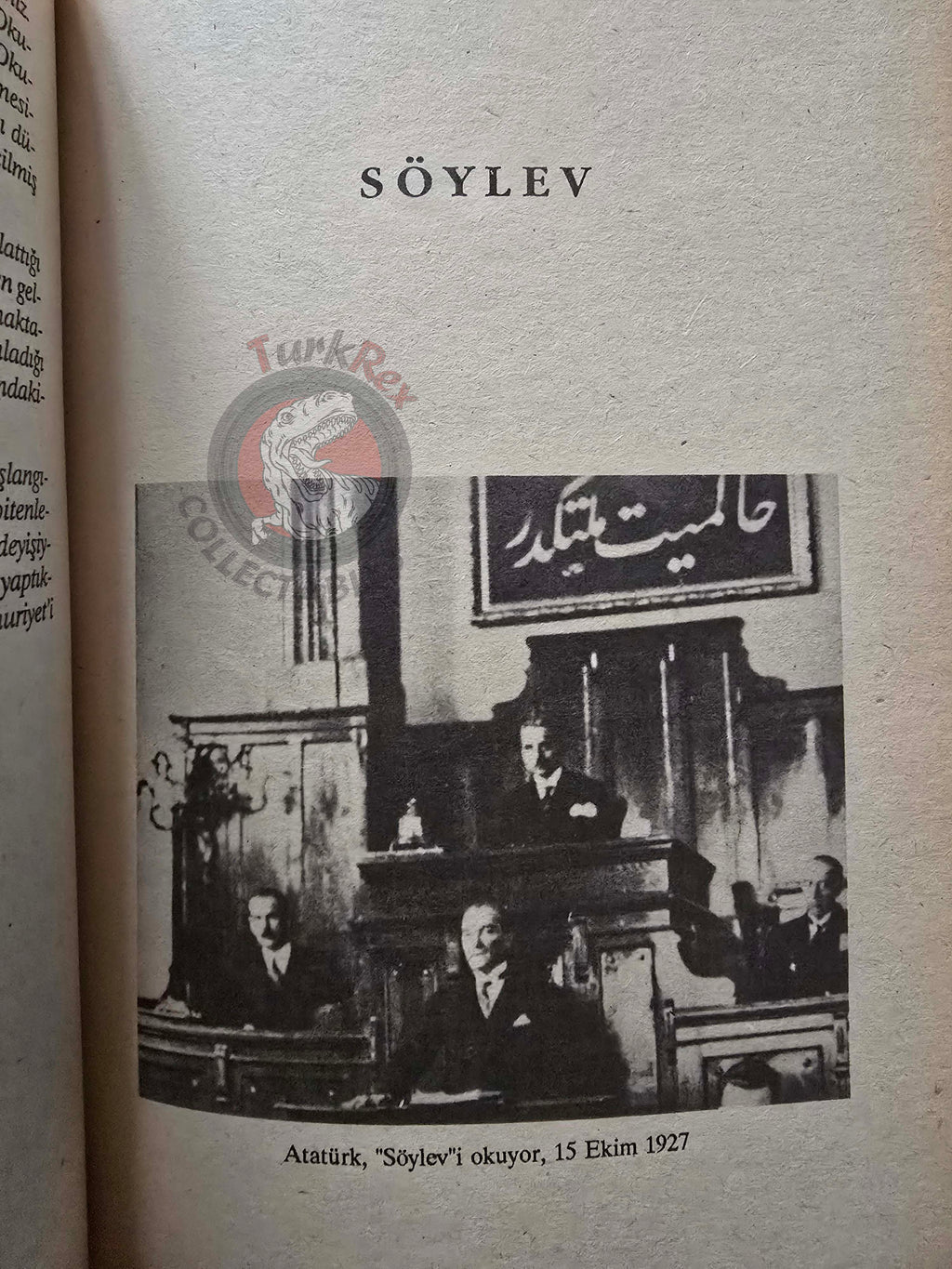 Mustafa Kemal Atatürk – Nutuk The Speech 1991 Turkish Book Turkey