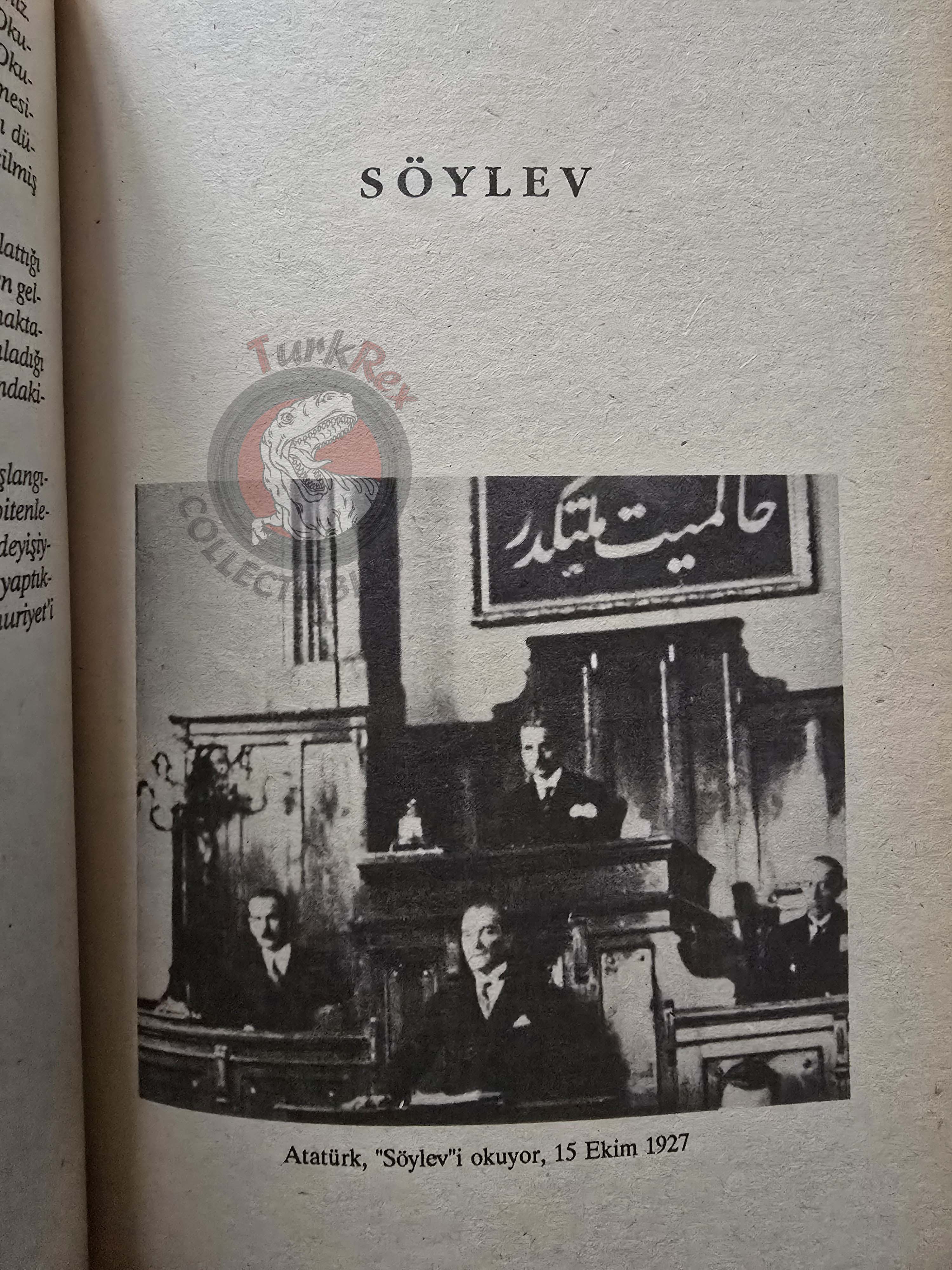 Mustafa Kemal Atatürk – Nutuk The Speech 1991 Turkish Book Turkey