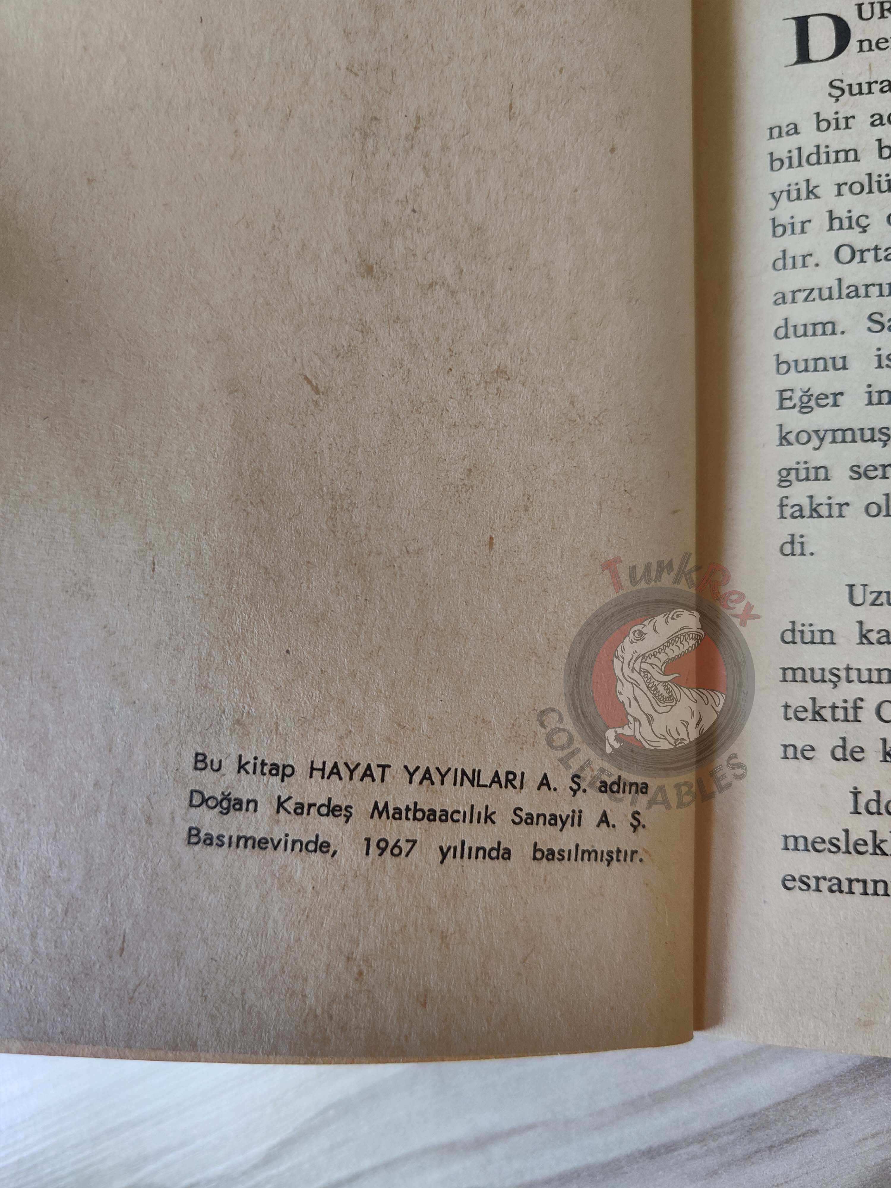 Georges Simenon – Les Griffes du Malin 1967 1st Turkish Book Turkey