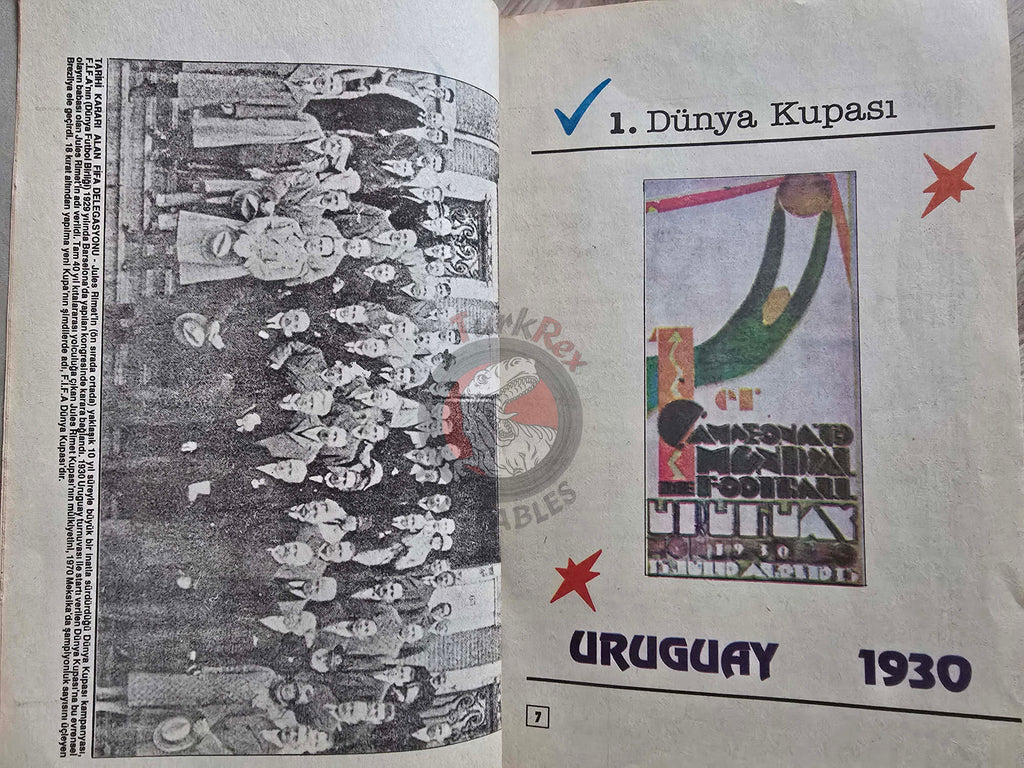 World Cup History Football 1990 Turkish Book Turkey Maradona Jupp Derwall