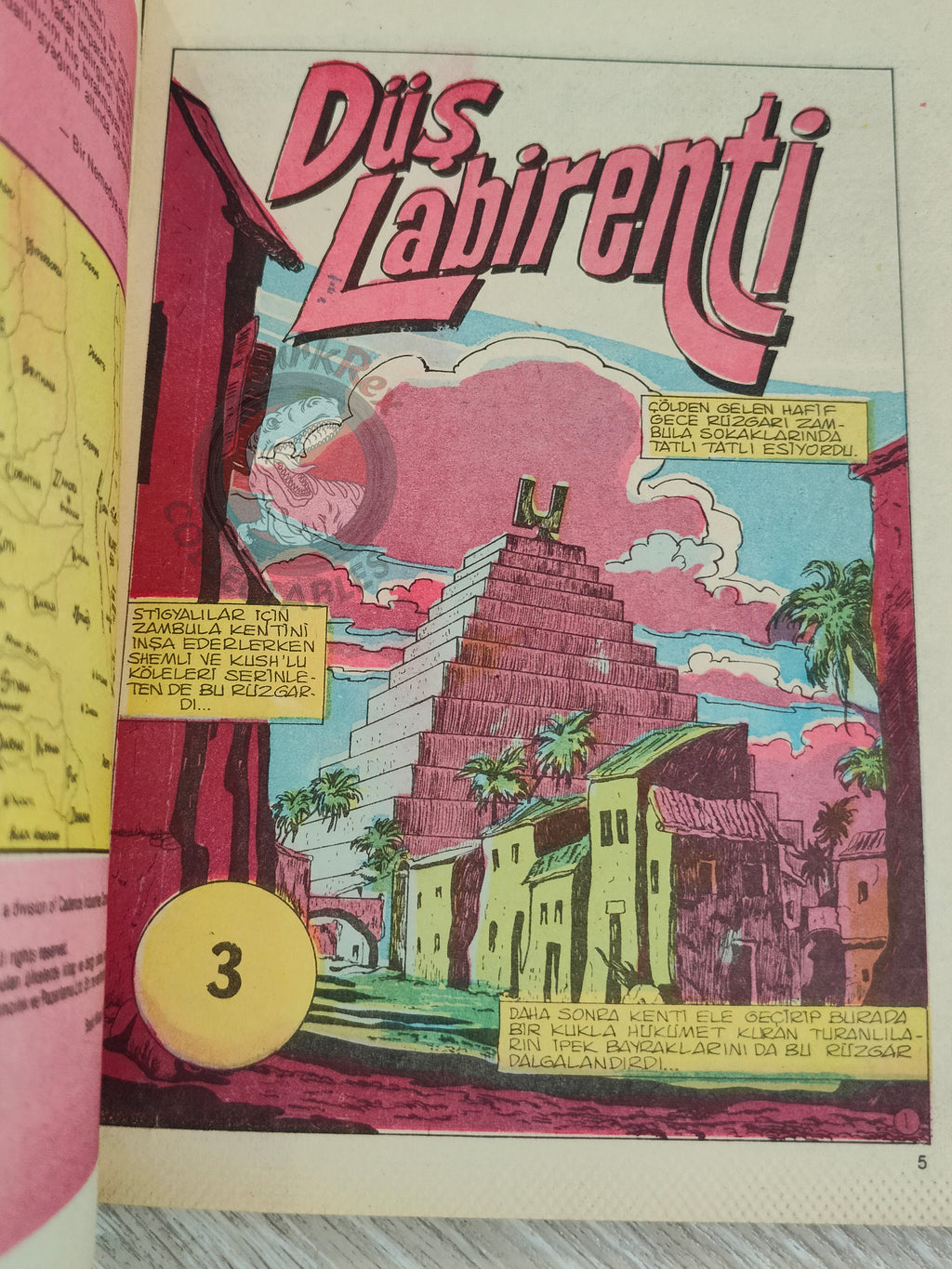 Conan Renkli #3 Turkish Comic Turkey The Savage Sword of Conan #37