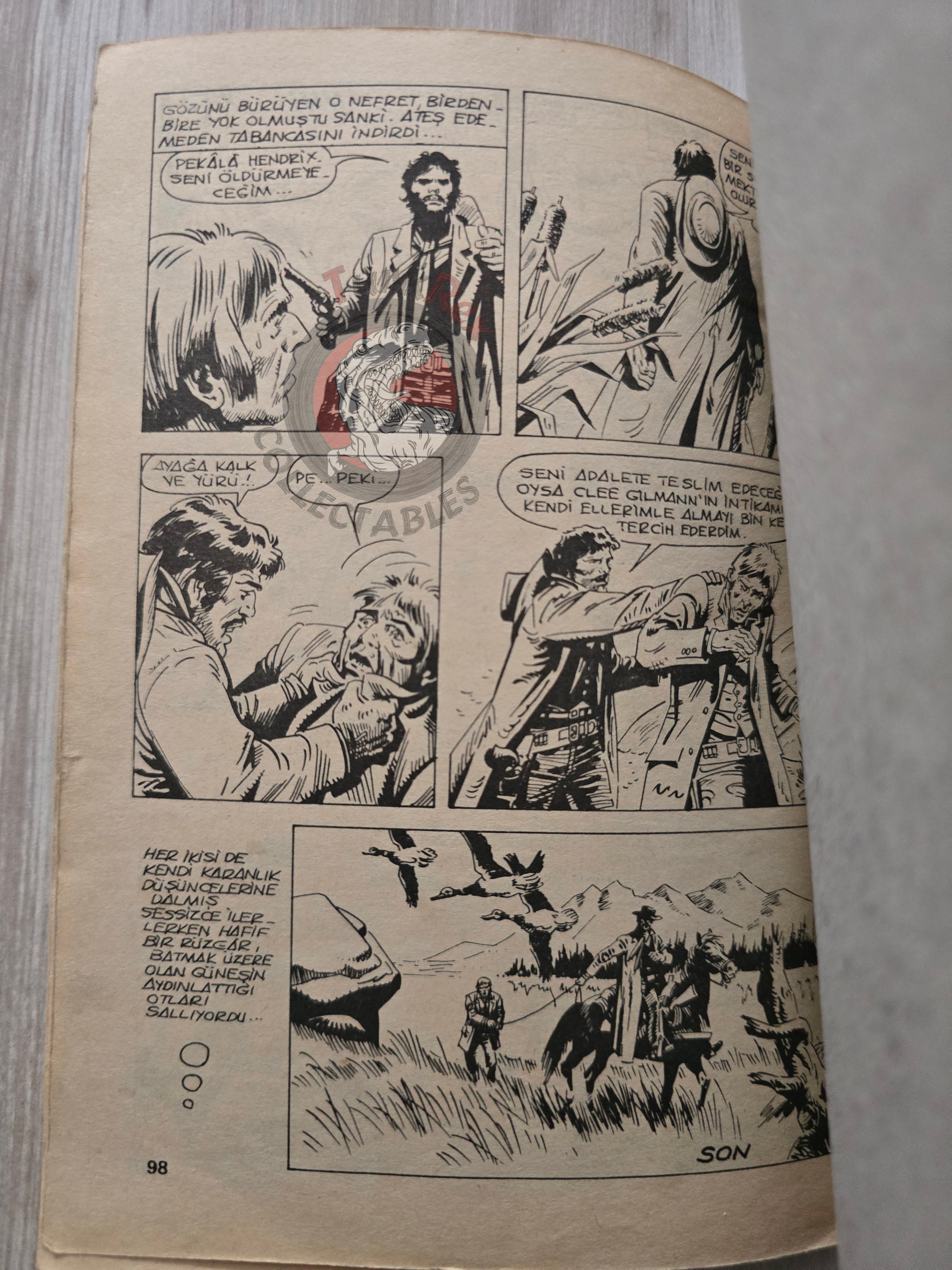 Judas #10 Turkish Edition Comic Turkey Capro espiatorio  #9