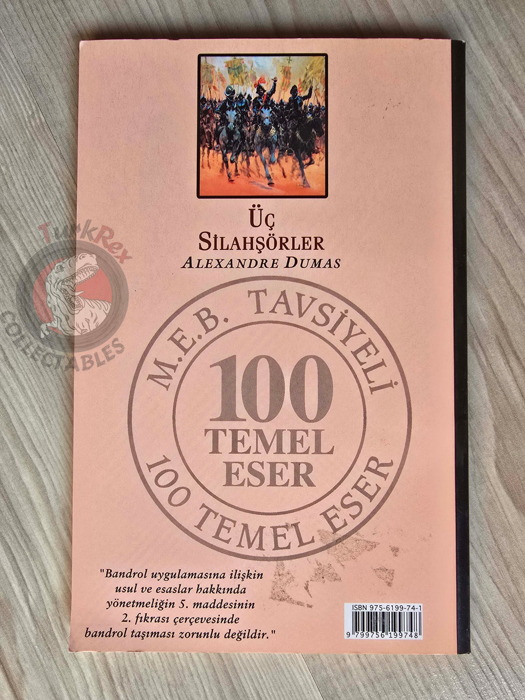 Alexandre Dumas –  The Three Musketeers 2005 Turkish Book Turkey