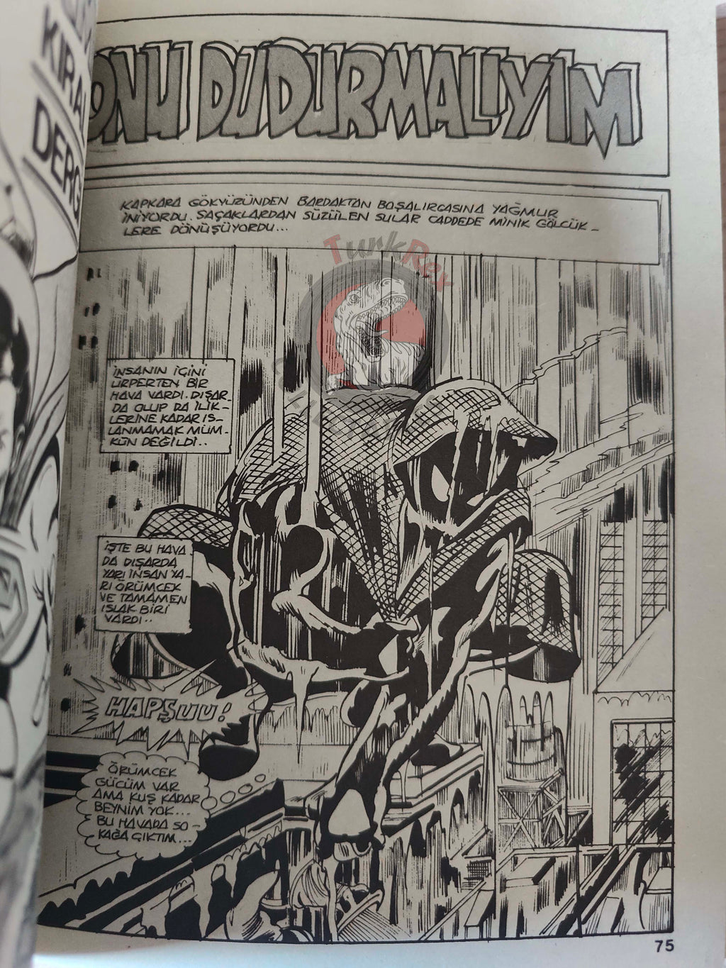 Spider-Man Vol #69 Turkish Comic Turkey Amazing #289 Spectacular #127 #128 #129 #130