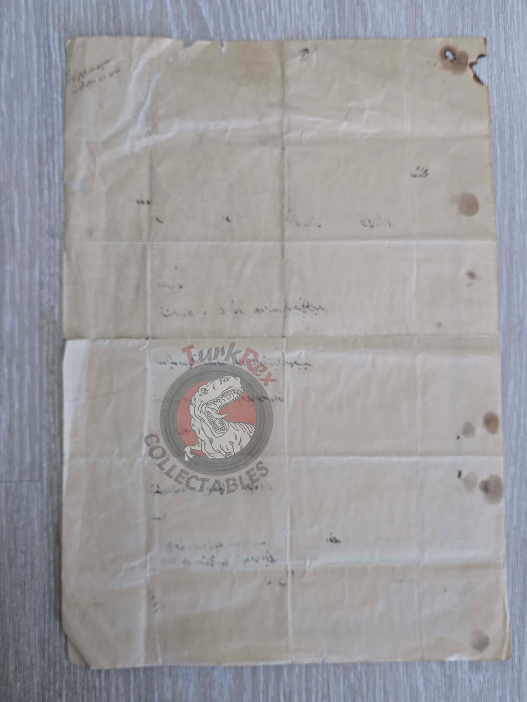 Ottoman 1902 Land Deed Vineyard in Adana Title Armenian Citizens Armenia