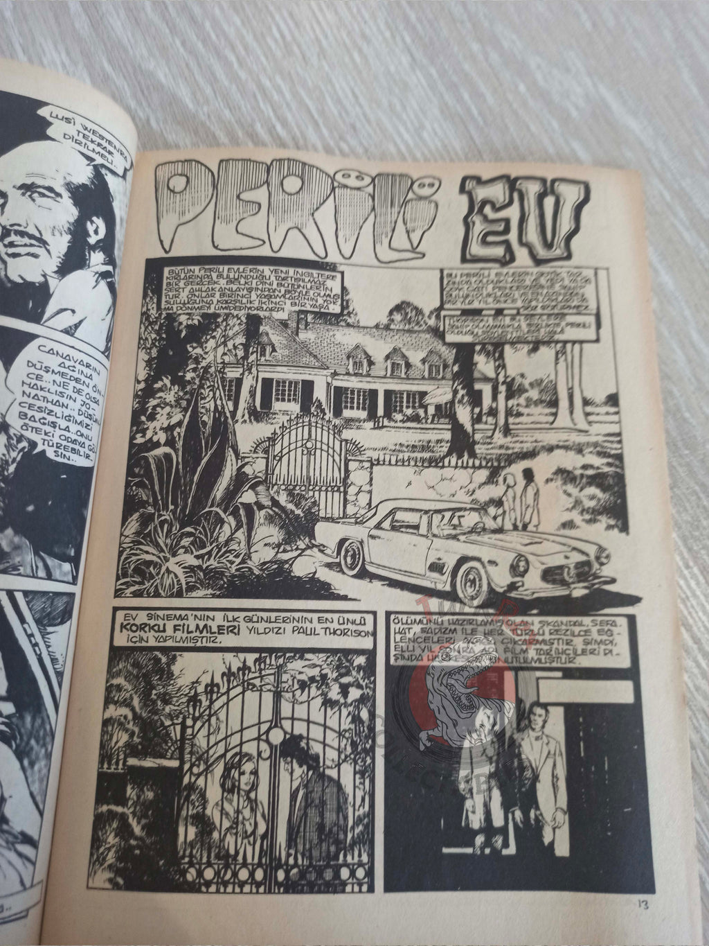 Vampirella #11 1976 Turkish Comic Turkey Warren Publishing cover #37 #19 Morbius