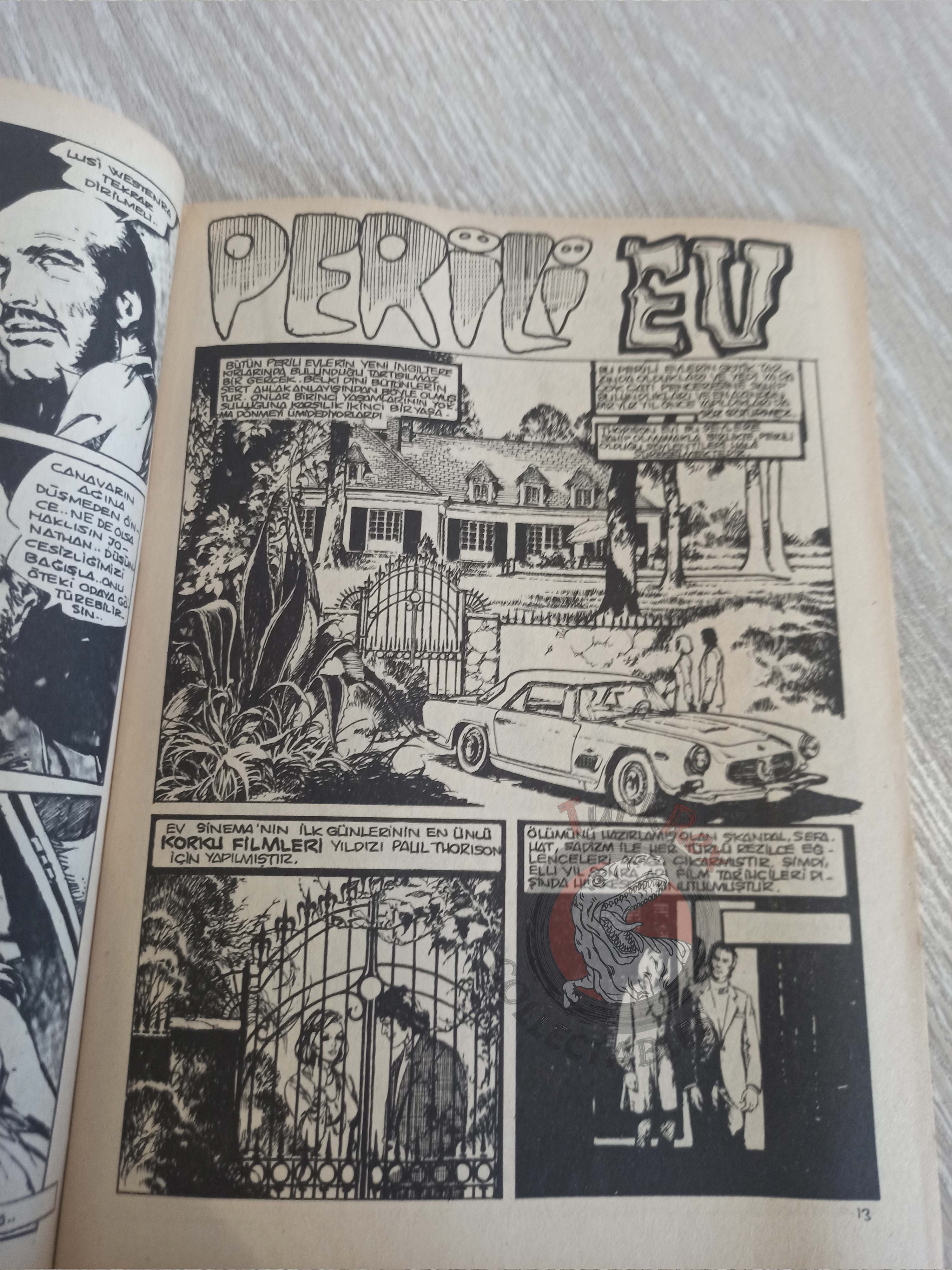 Vampirella #11 1976 Turkish Comic Turkey Warren Publishing cover #37 #19 Morbius