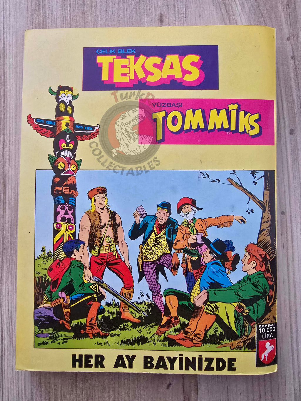 Martin Mystère #17 Il Flauto di Pan 80s Turkish Comic Turkey #39 #53