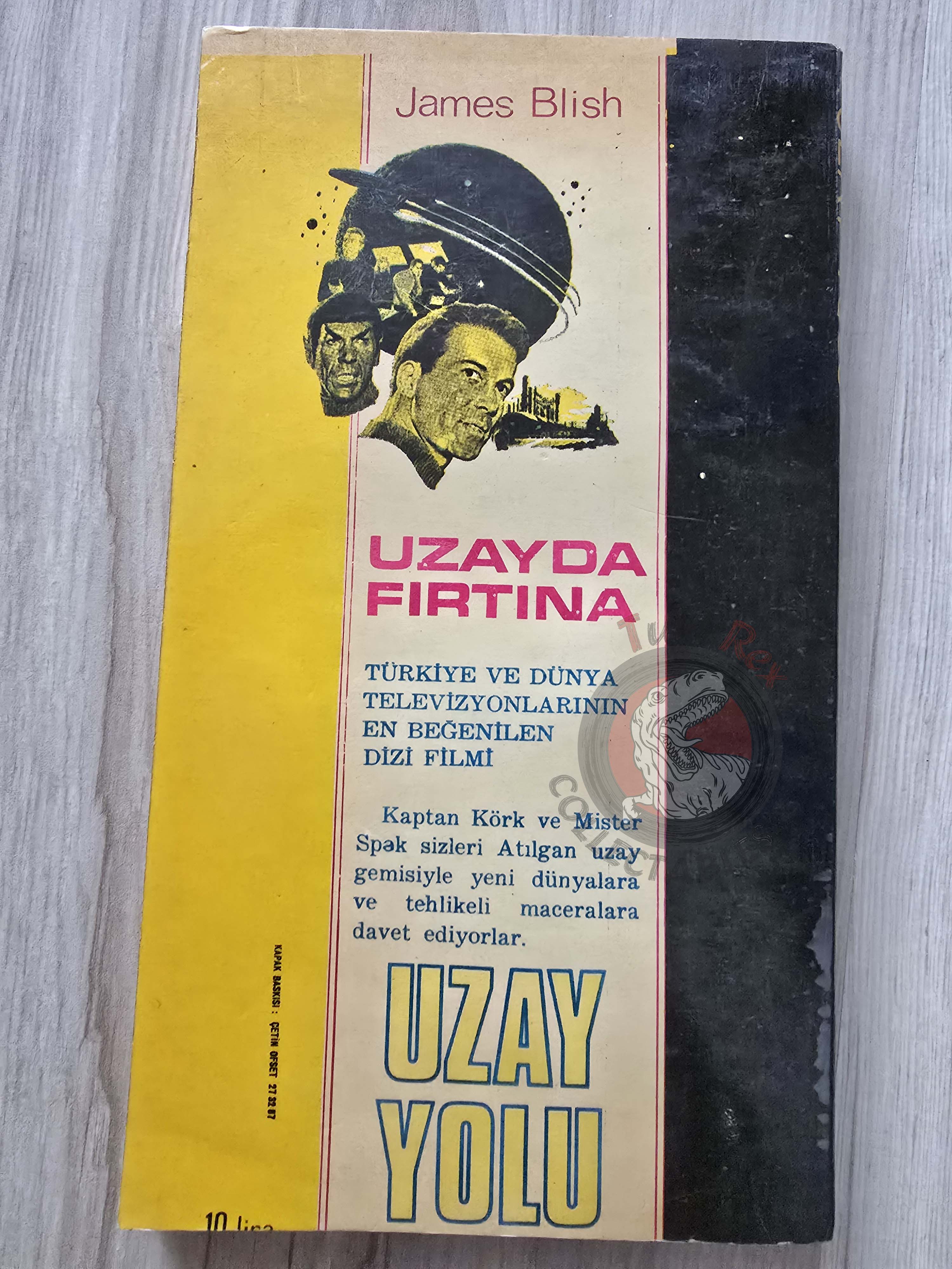 Star Trek 5 – James Blish 1973 1st Turkish Book Turkey
