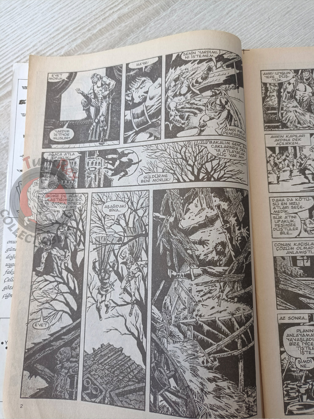 Kral Conan #28 King Conan #16 Turkish Comic Turkey SSOC #103