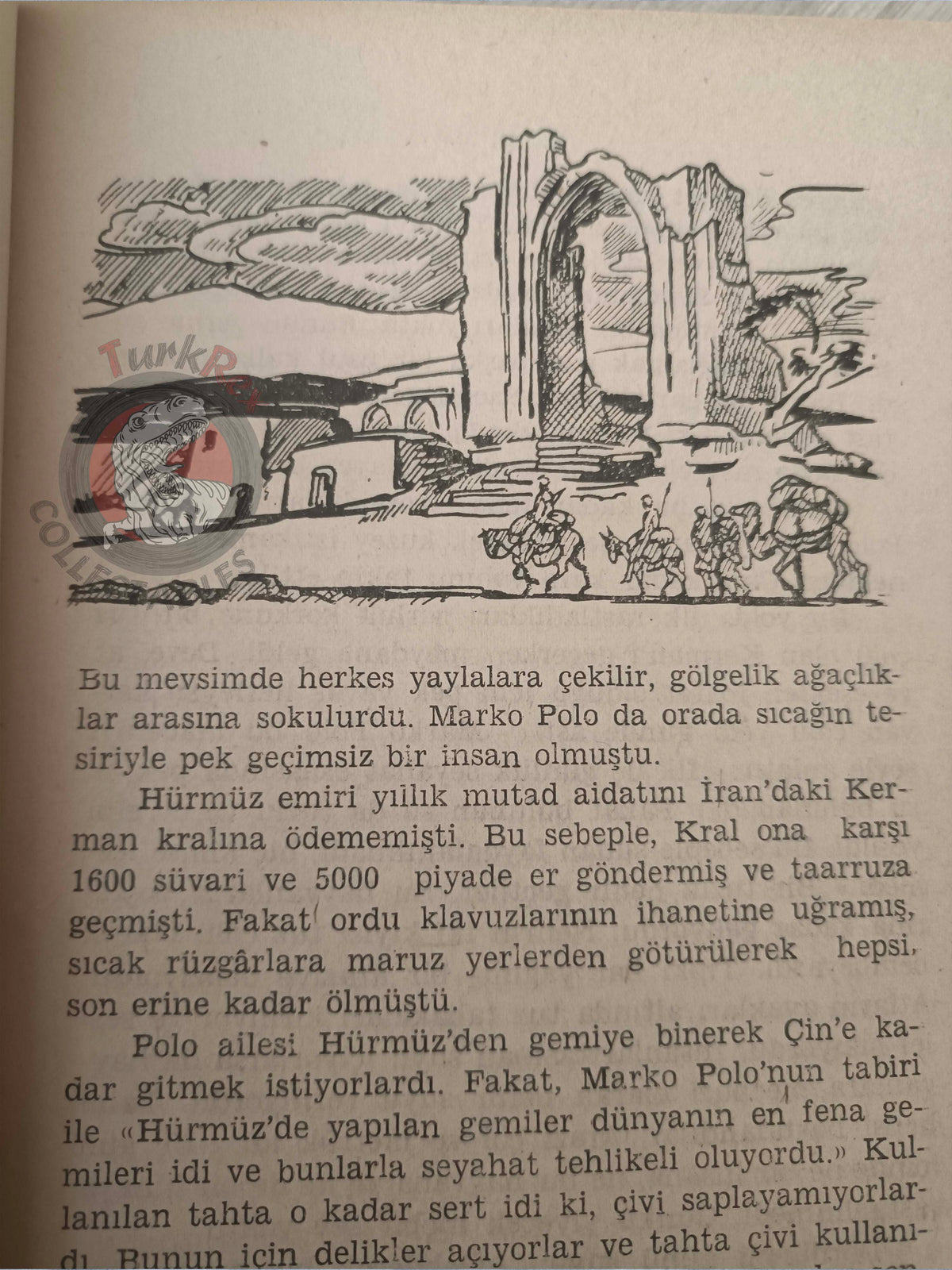 Richard J. Walsh – The Adventures of Marco Polo 1970 Turkish Book Turkey Illustrated