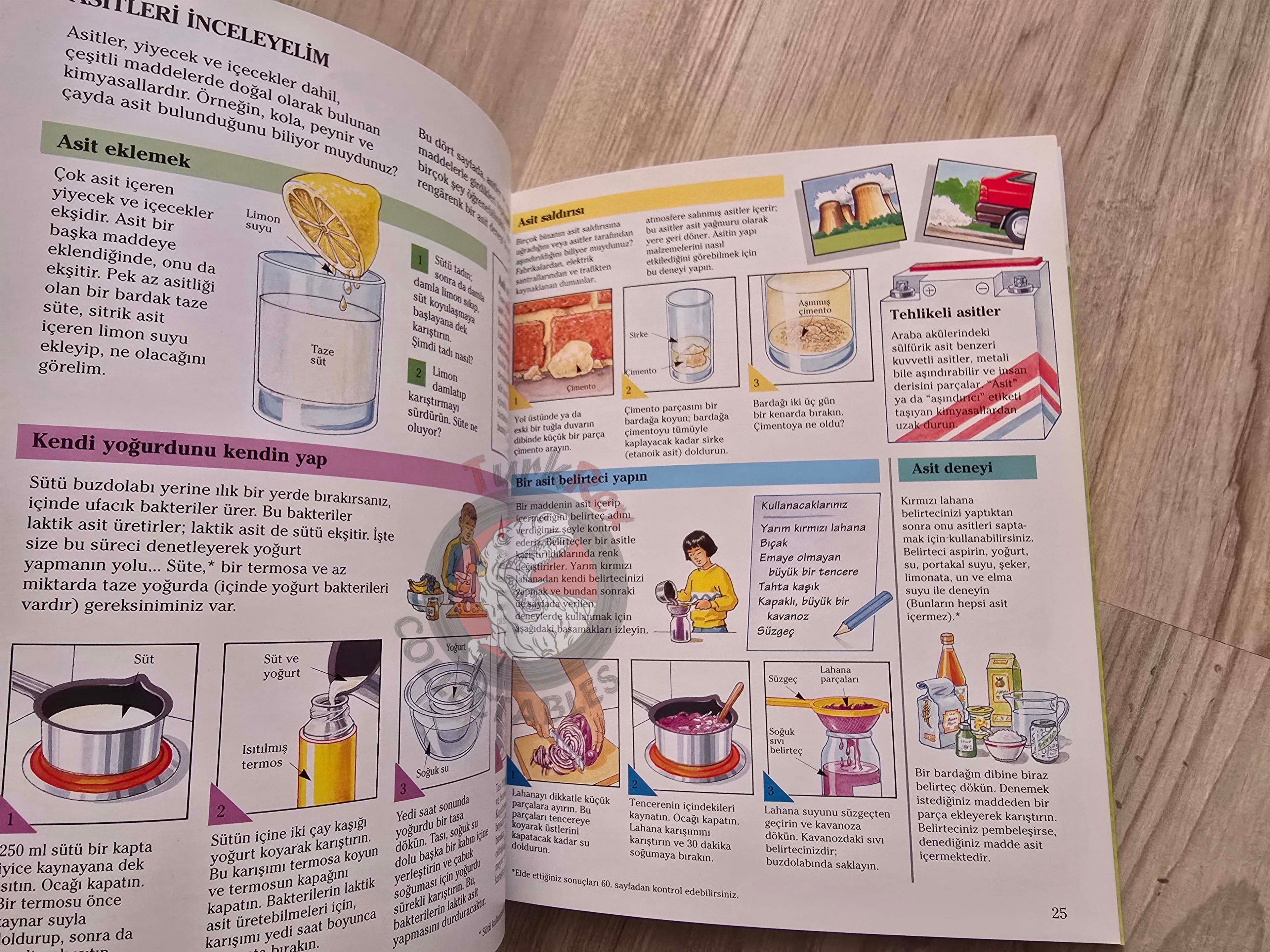 Jane Bingham – Science Experiments 2008 Turkish Book Turkey