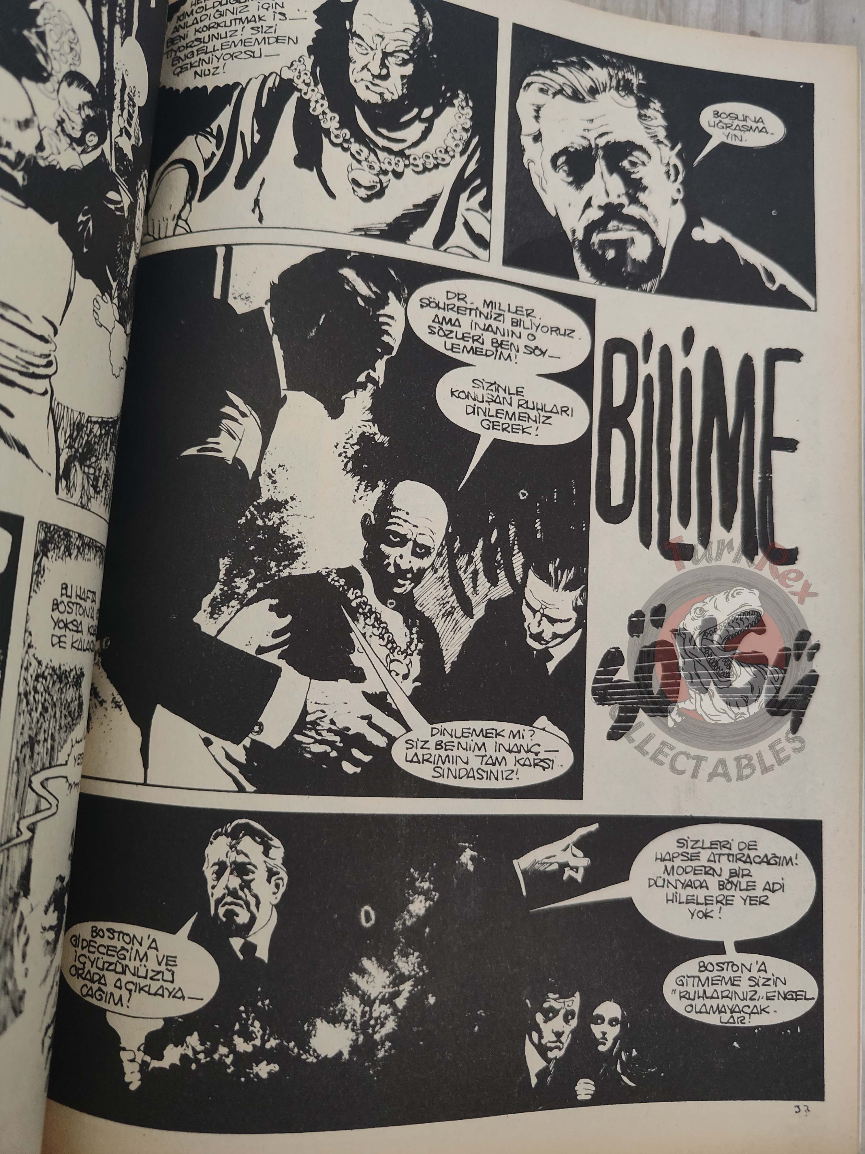 Korku March 1977 Turkish Comic Turkey Vampirella #57 Warren Creepy Eerie