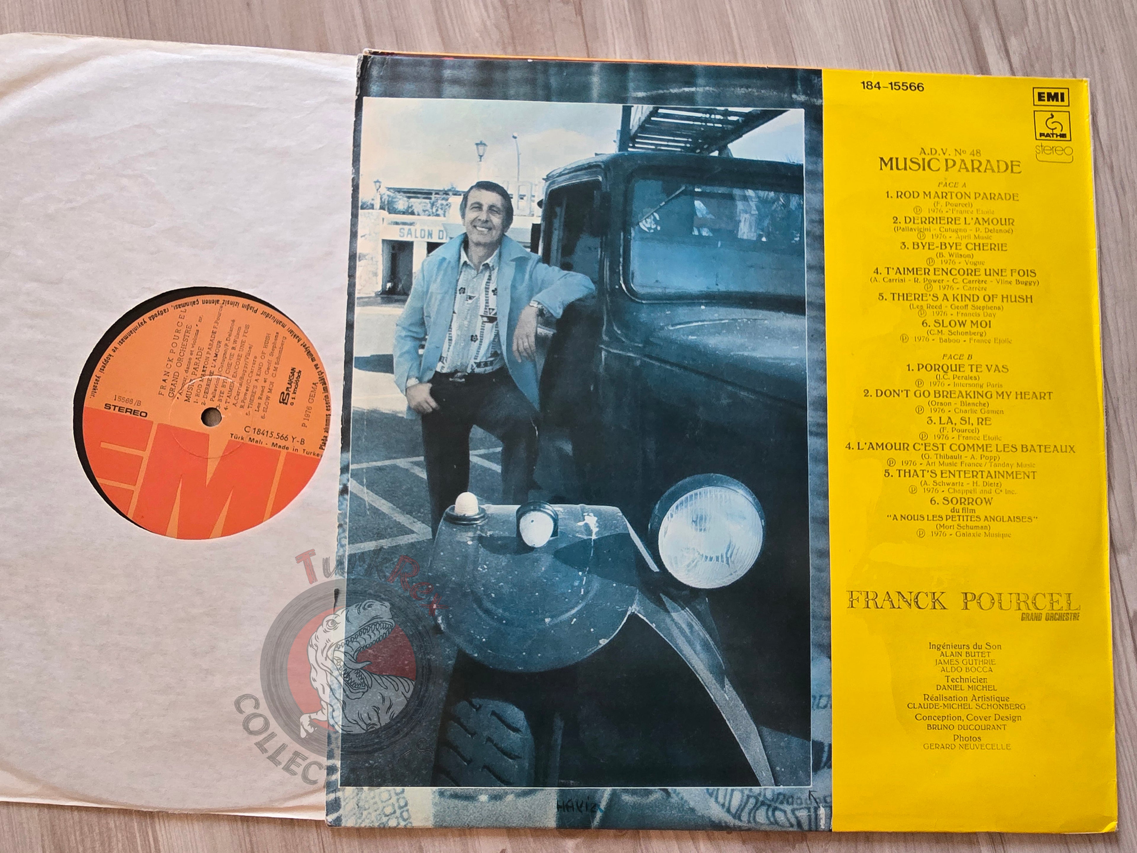 Franck Pourcel – Amour, Danse Et Violons No 48 Turkish Pressing Vinyl Turkey Edition