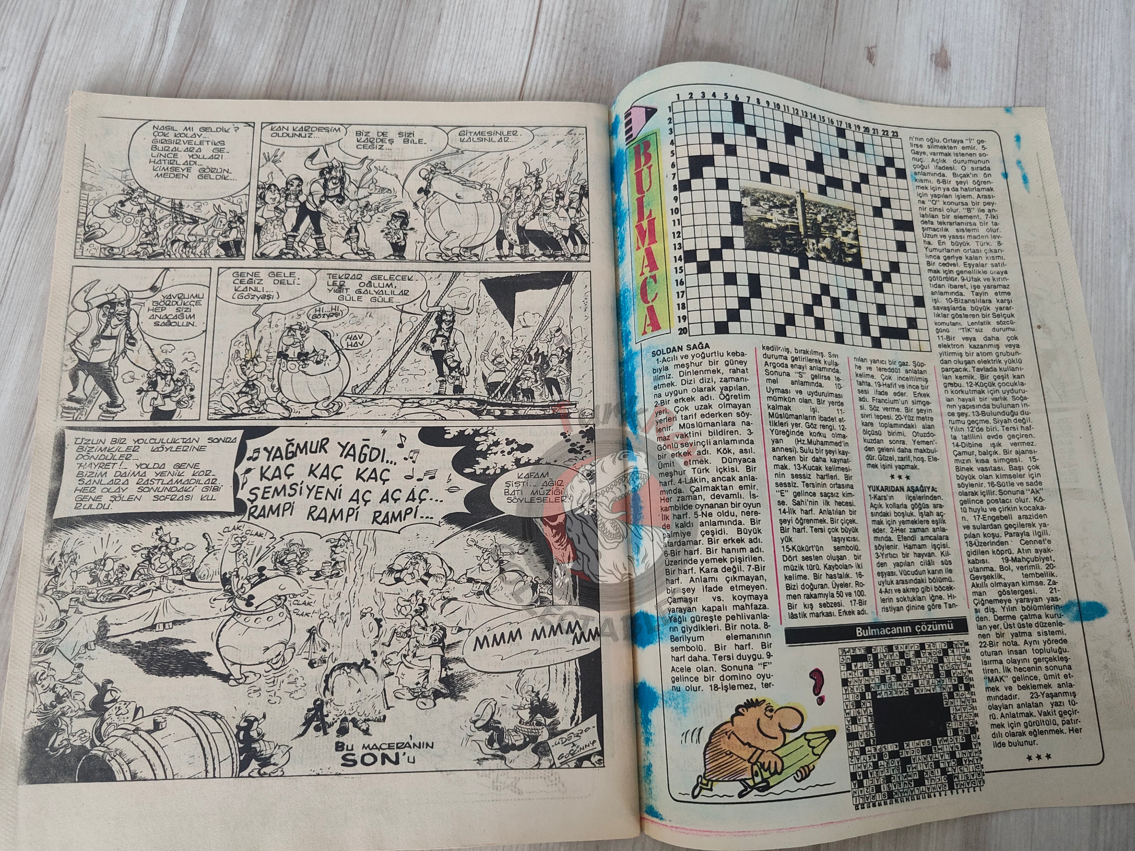 Asterix – Asterix in Spain 80s Turkish Edition Comic Turkey