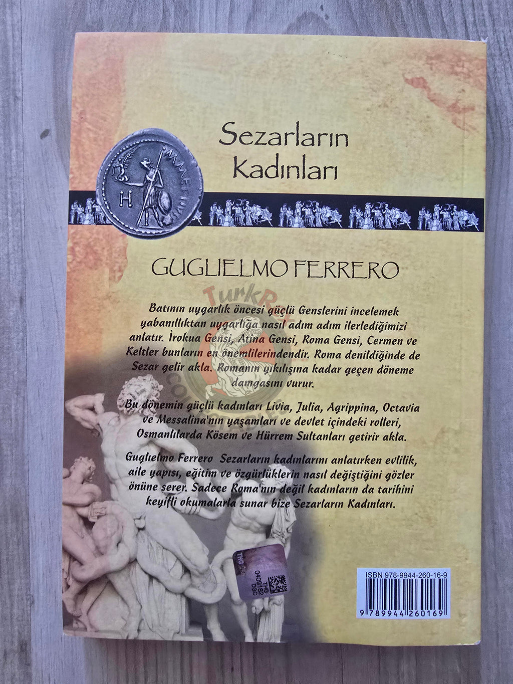 Guglielmo Ferrero – The Women of the Caesars 2015 Turkish Book Turkey