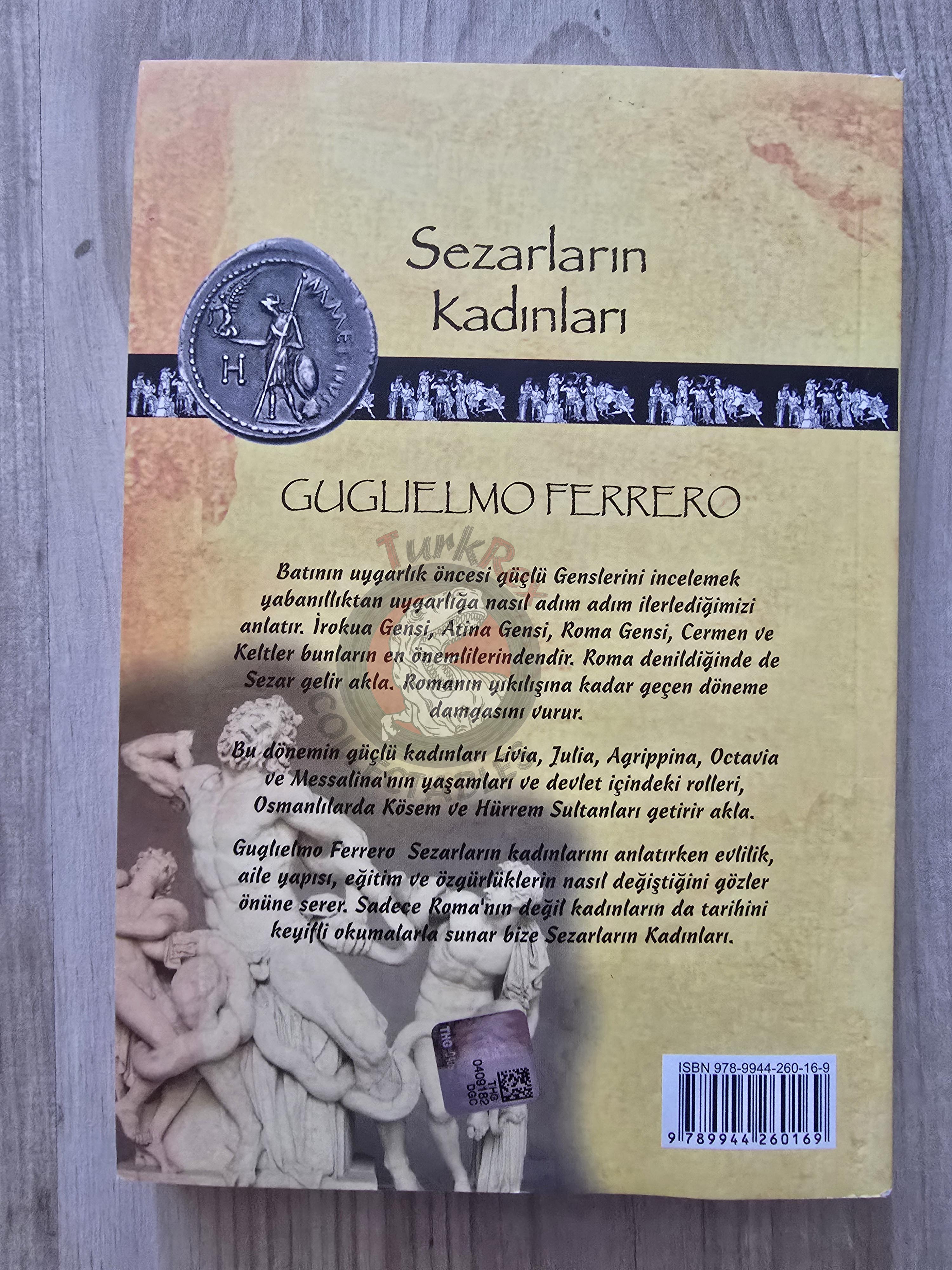 Guglielmo Ferrero – The Women of the Caesars 2015 Turkish Book Turkey