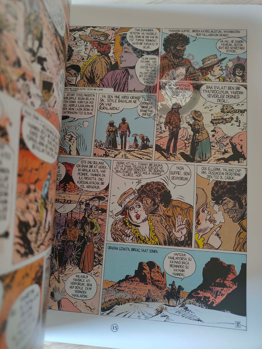 Blueberry #11 – The Lost Dutchman's Mine 2005 1st Edition Turkish Comic Turkey