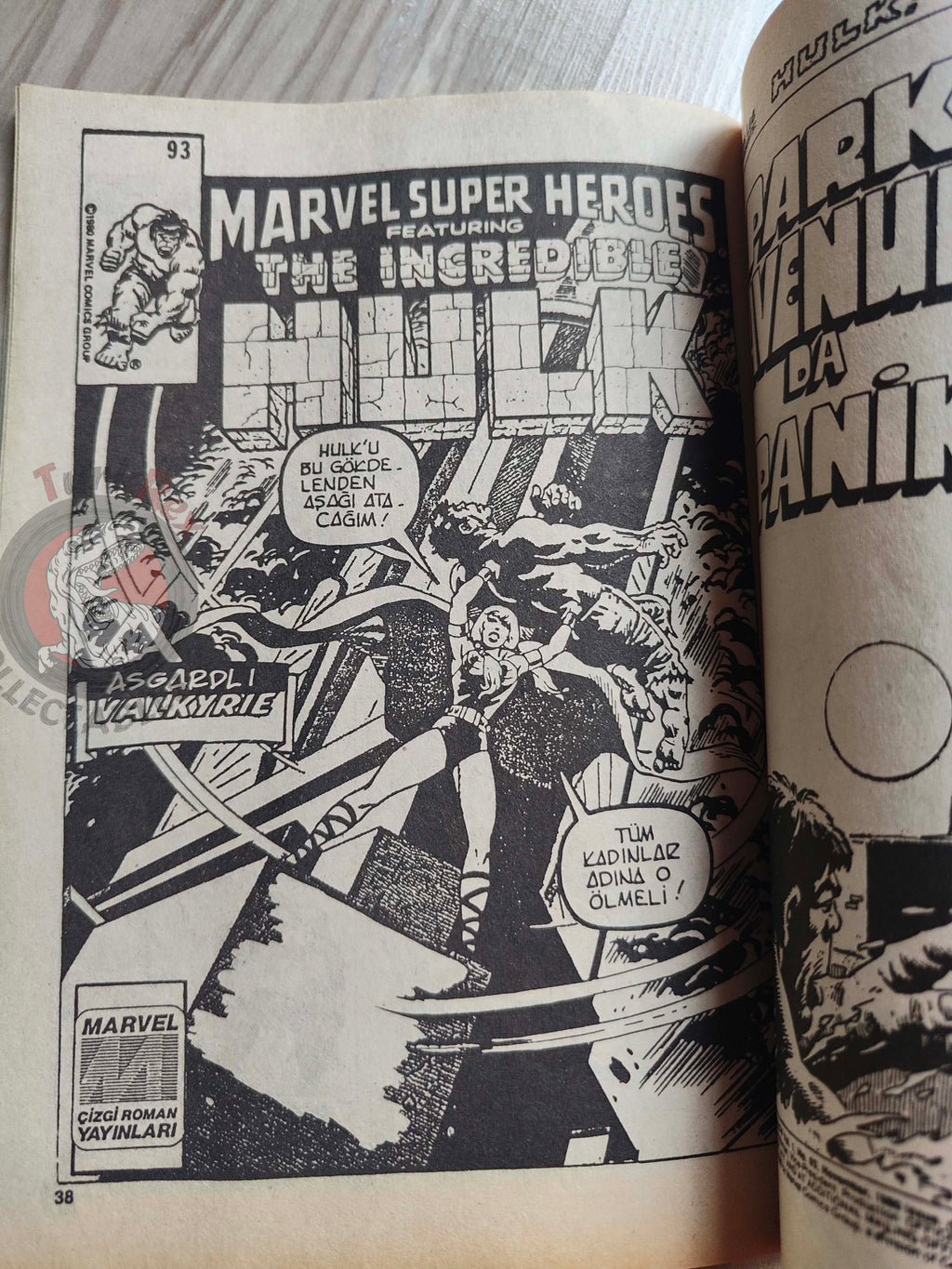 Hulk #16 1988 Turkish Comic Turkey cover Rampaging #5 #142 She-Hulk