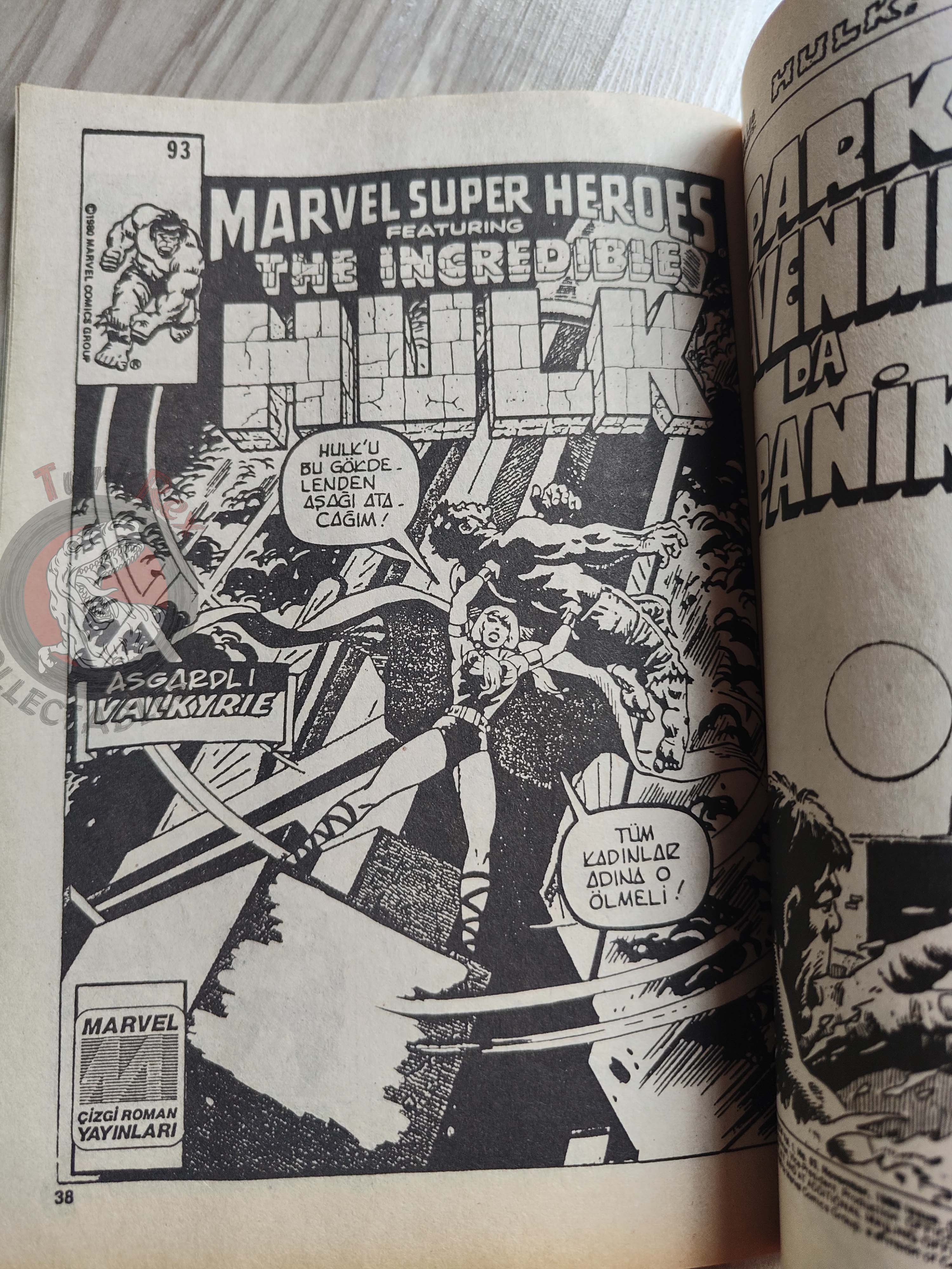 Hulk #16 1988 Turkish Comic Turkey cover Rampaging #5 #142 She-Hulk