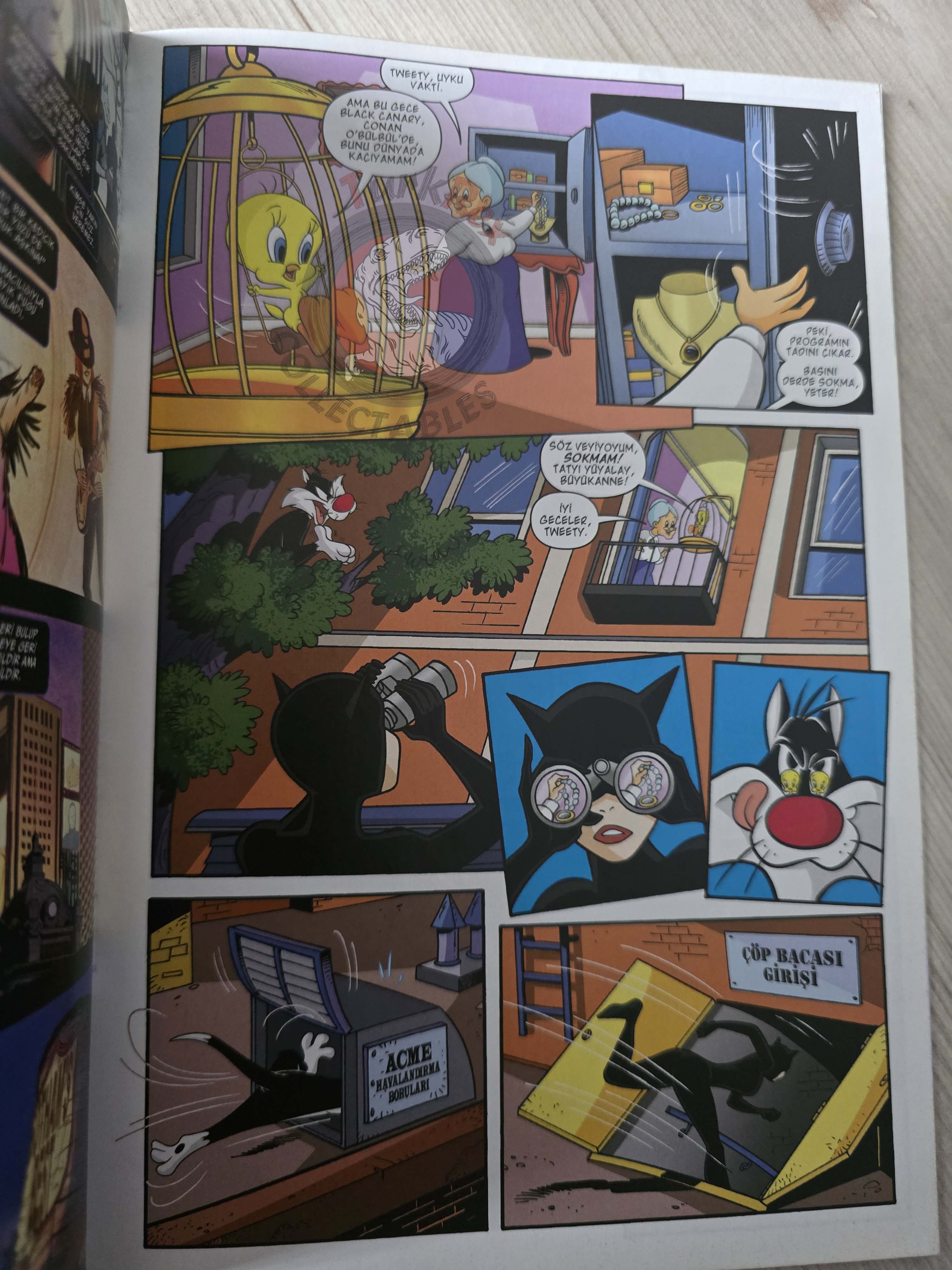 Catwoman Tweety &Sylvester Annual #1 2019 Turkish Comic Turkey