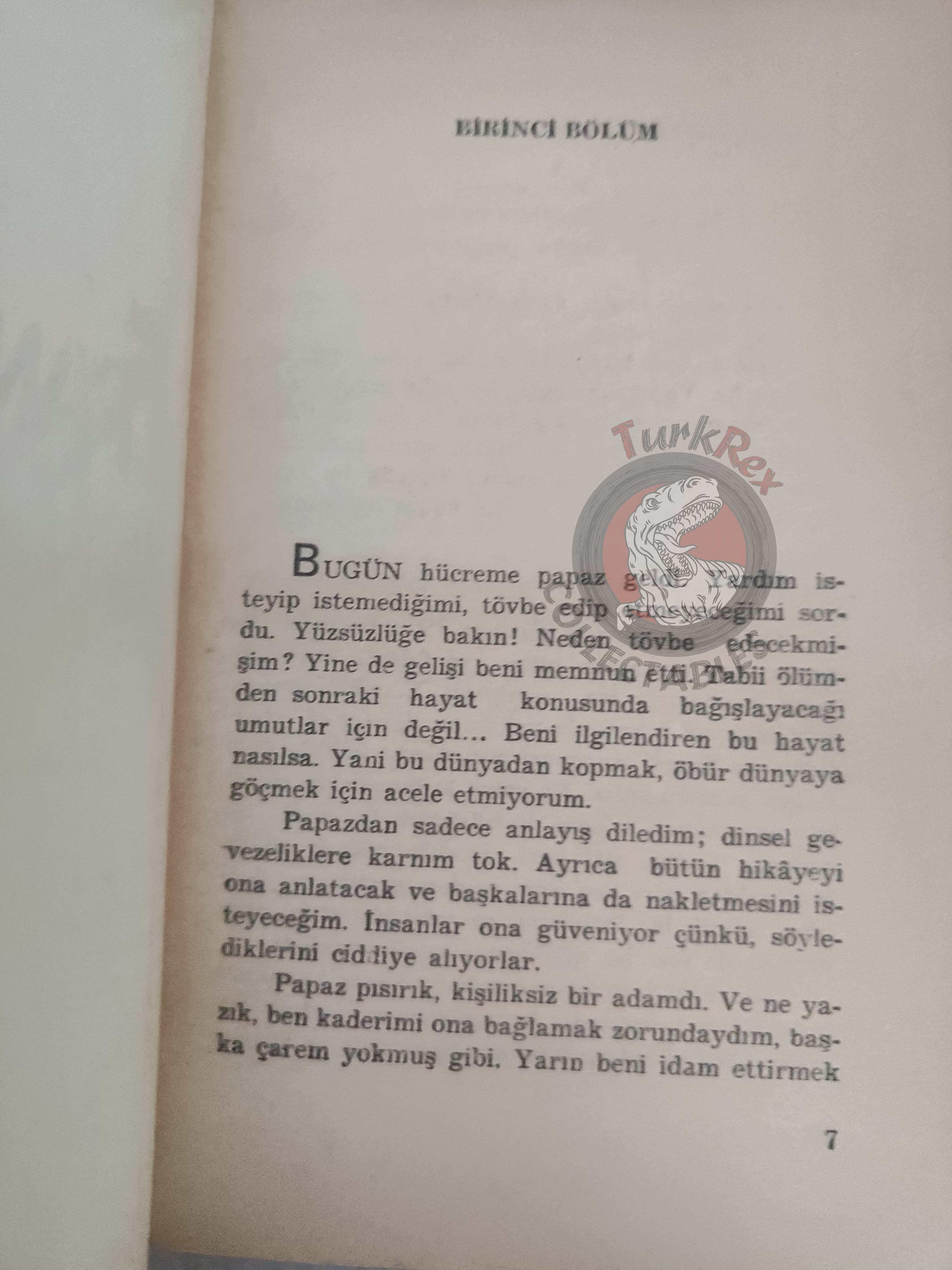 Mary Shelley – Frankenstein 1971 1st Turkish Book Turkey