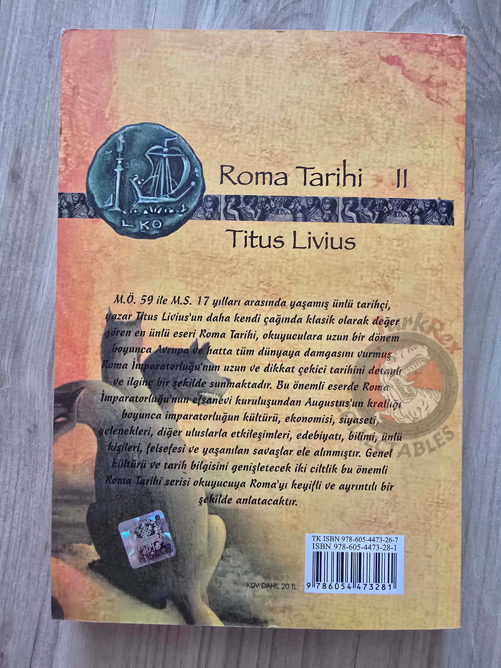Titus Livius – History of Rome II 2011 Turkish Book Turkey