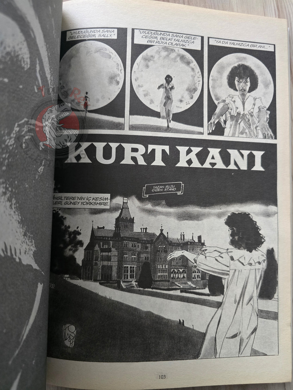 Dylan Dog Gigante #6 2003 Turkish Comic Turkey Il masticatore di sudari