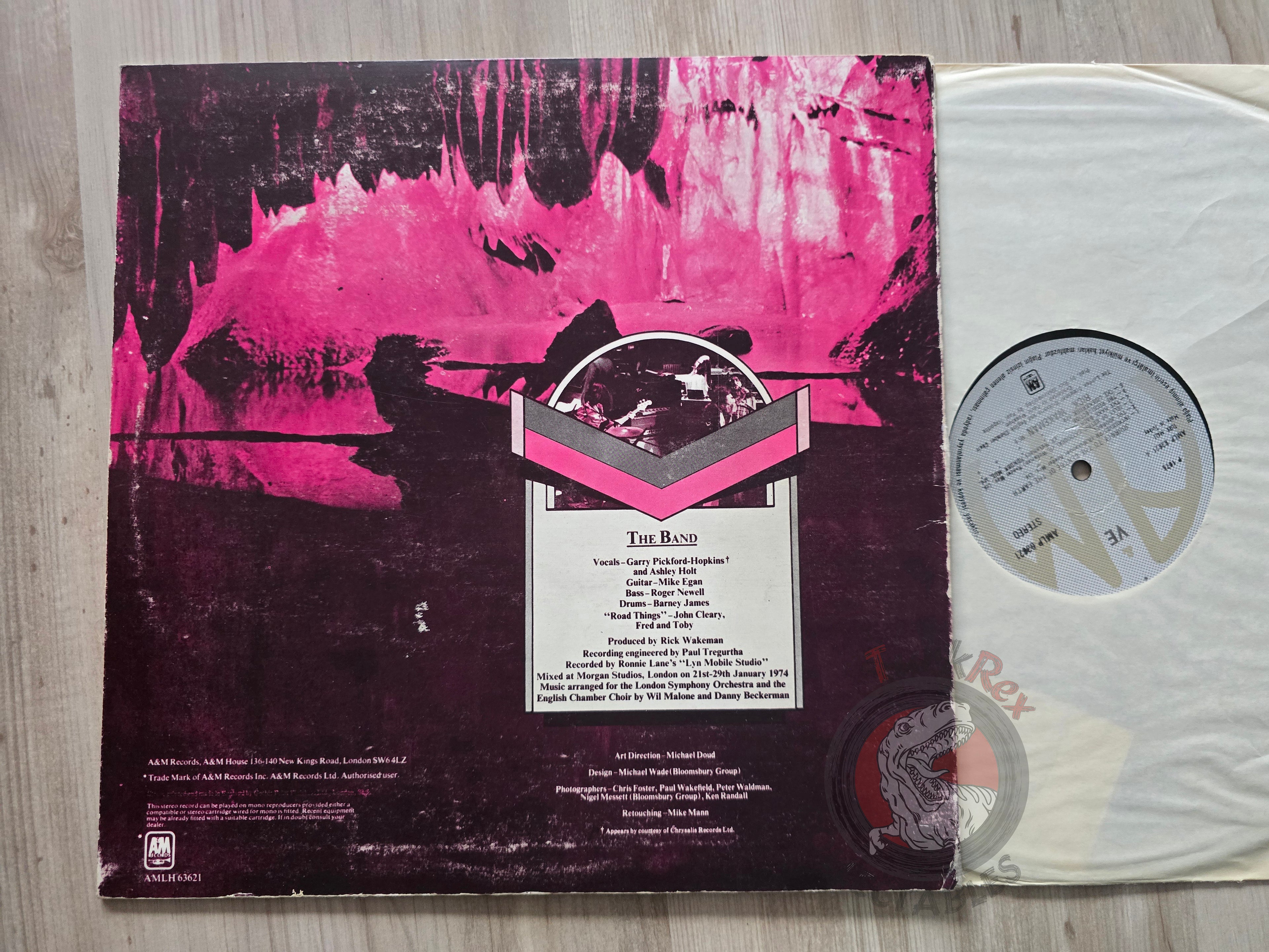 Rick Wakeman – Journey To The Centre Of The Earth Turkish Pressing Vinyl Turkey Edition