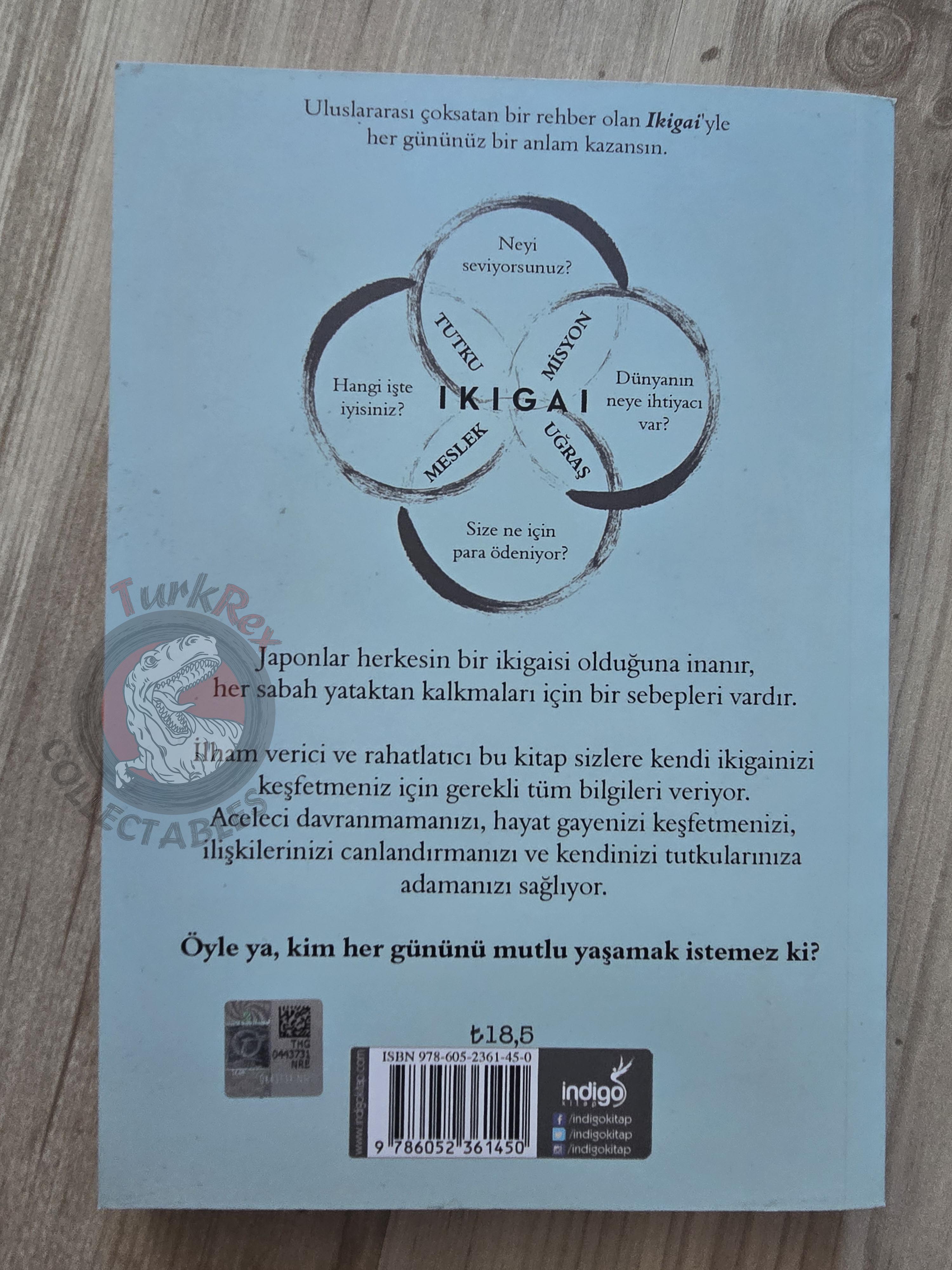 Héctor García & Francesc Miralles – Ikigai: The Japanese Secret 2017 Turkish Book Turkey