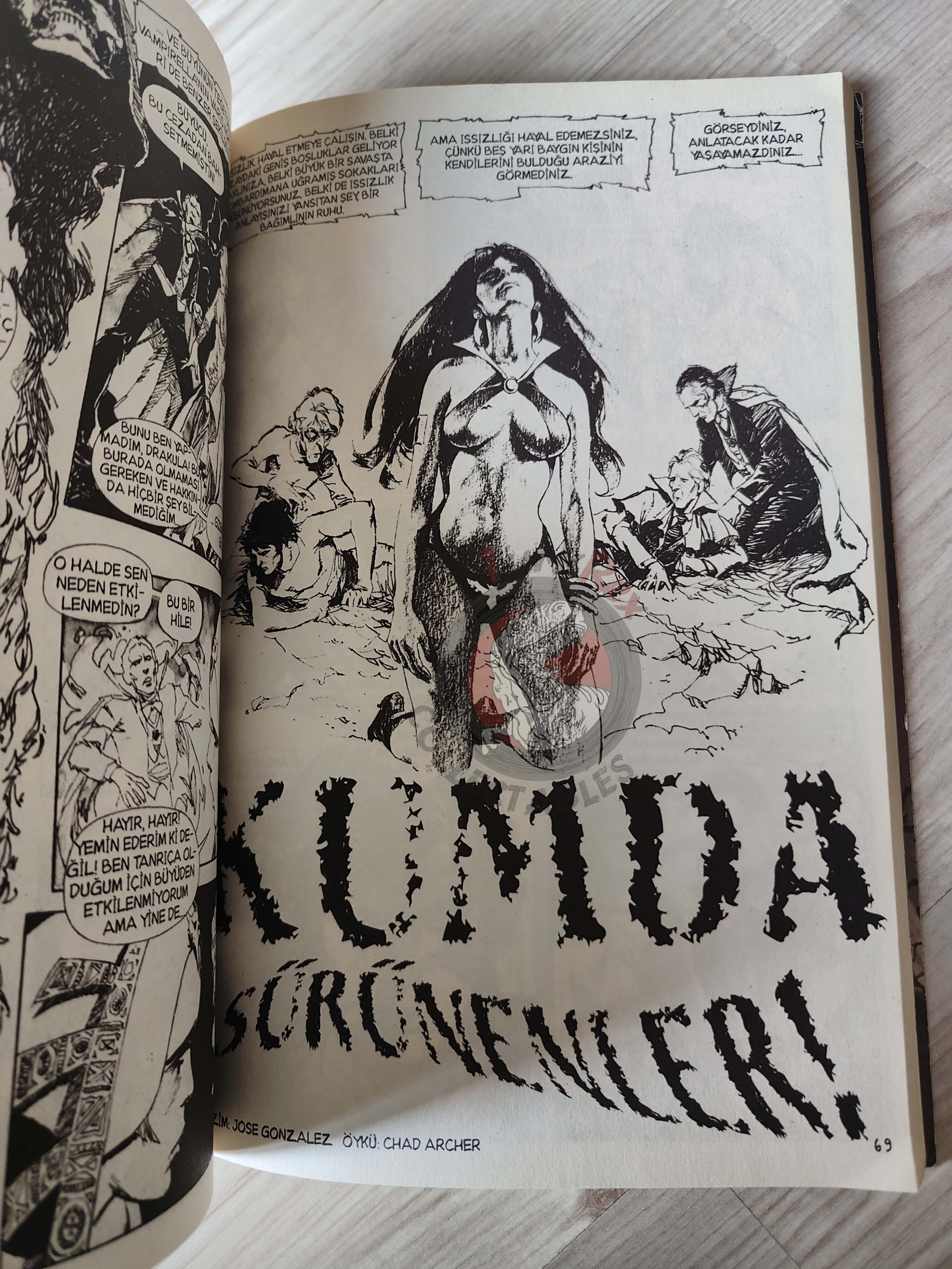 Vampirella Crimson Chronicles #2 2010 Turkish Comic Turkey Enrich