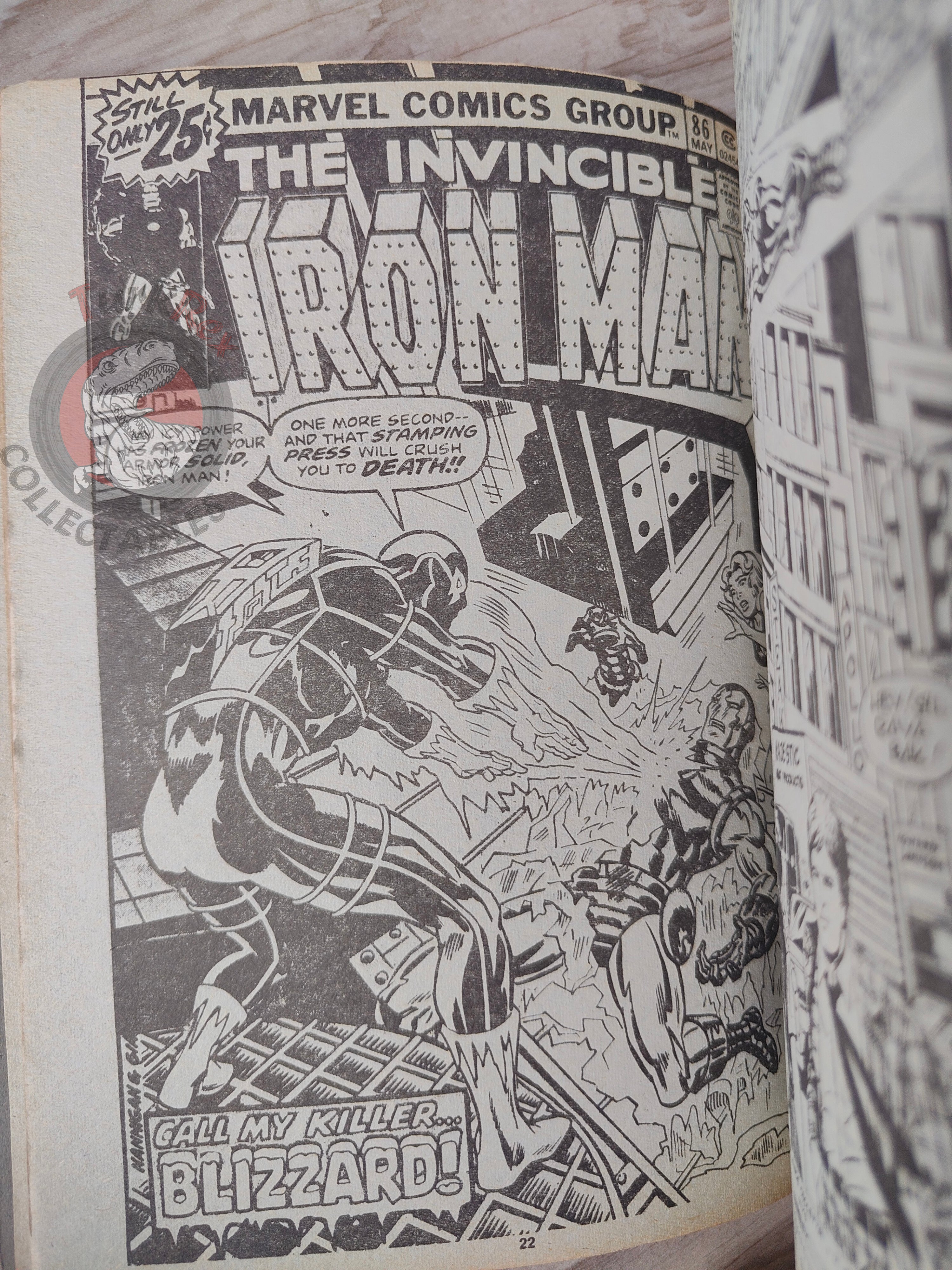 Iron Man #5 Demir Adam 1989 Turkish Comic Turkey #85 #86 #87 #88