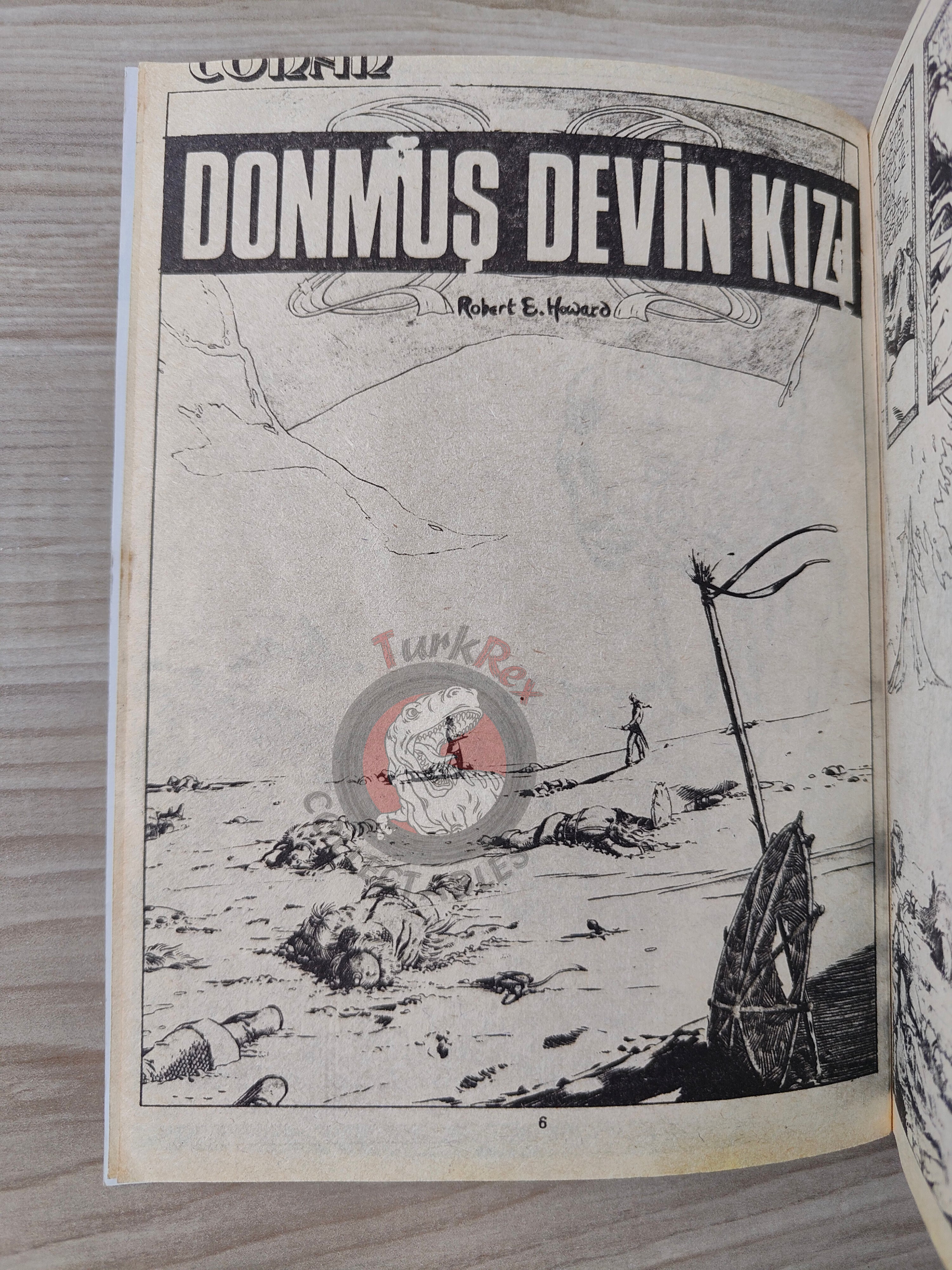 Conan ve Barbarlar #8 1994 Red Sonja Turkish Comic Turkey