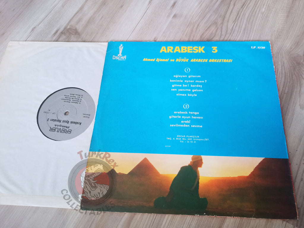 Ahmad Djamal – Arabesk 3 Turkish Pressing Vinyl Turkey Edition Belly Dance Oriental