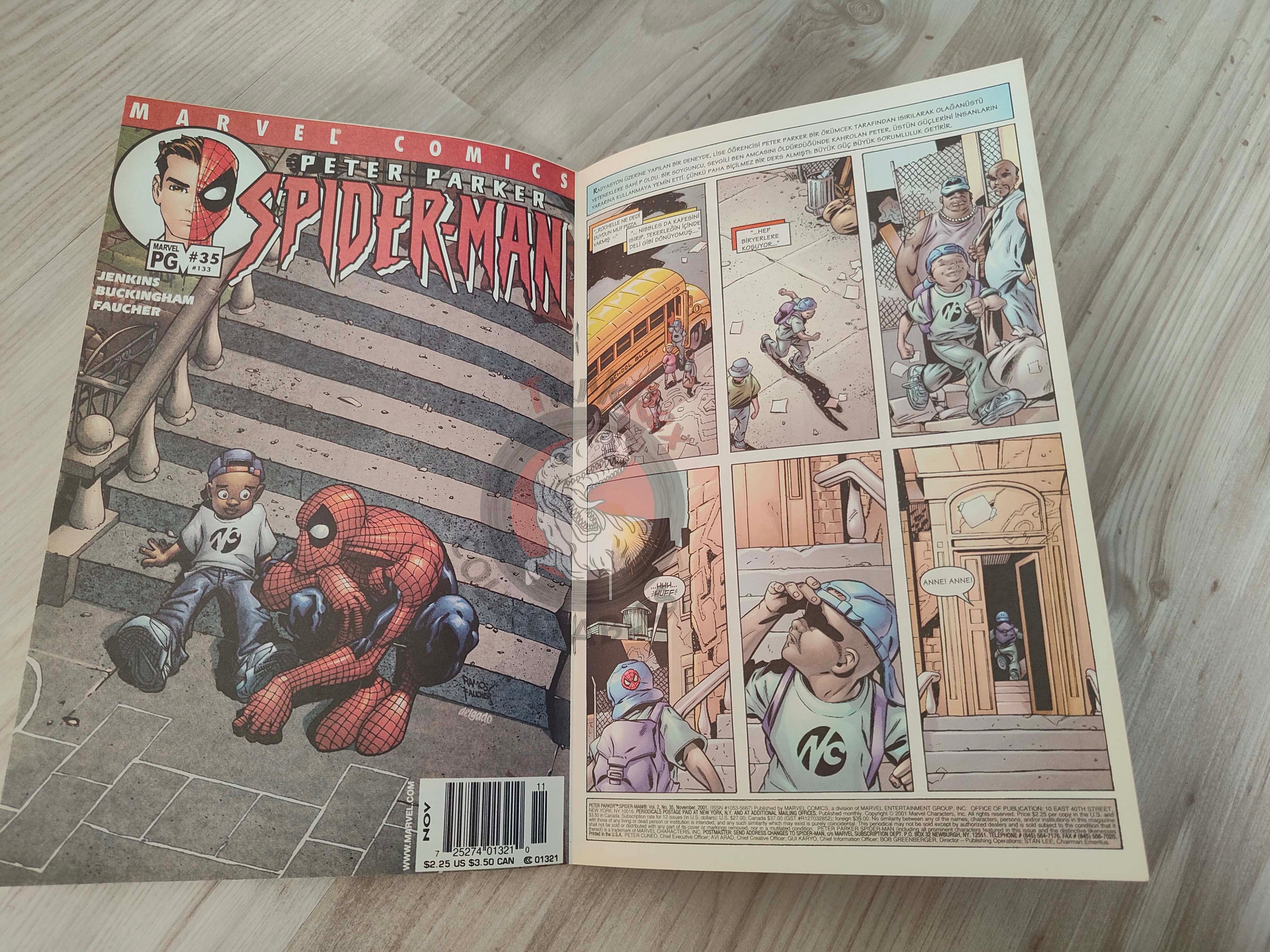 Spider-Man #6 2003 Turkish Comic Turkey The Amazing #35 Peter Parker #35