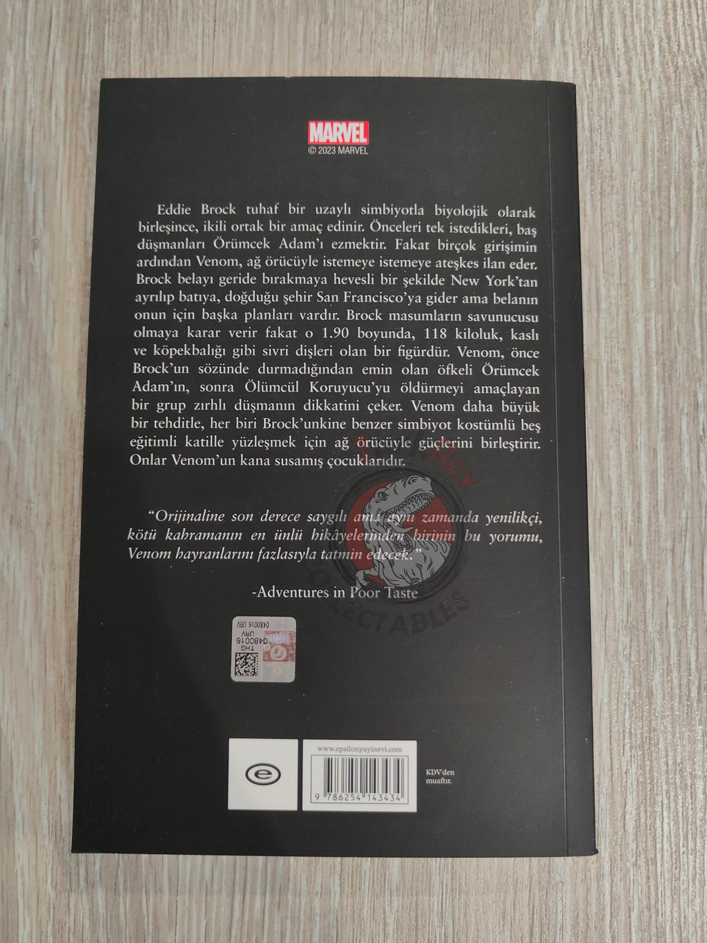 James R. Tuck – Venom: Lethal Protector Prose Turkish Book Turkey