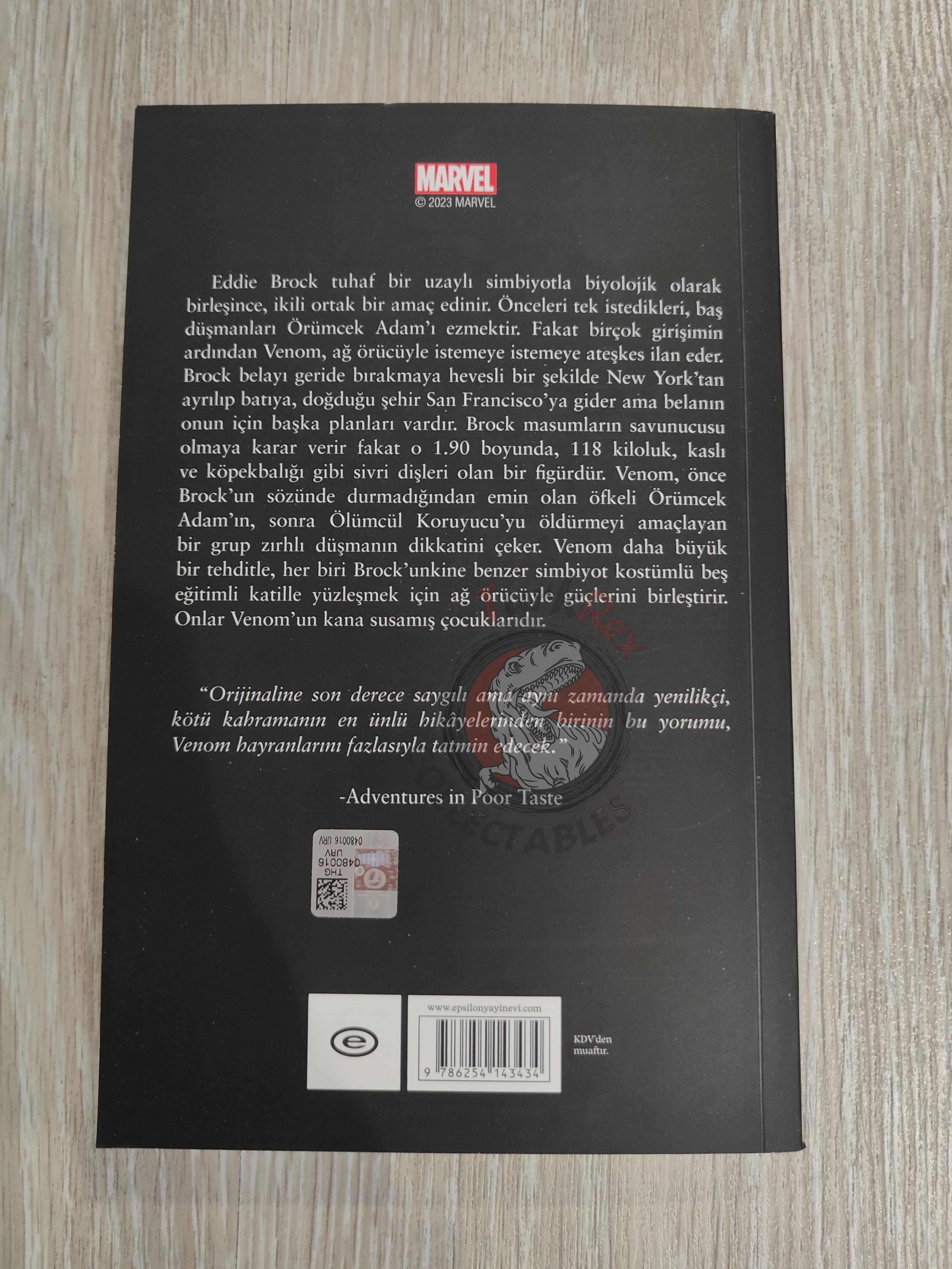 James R. Tuck – Venom: Lethal Protector Prose Turkish Book Turkey