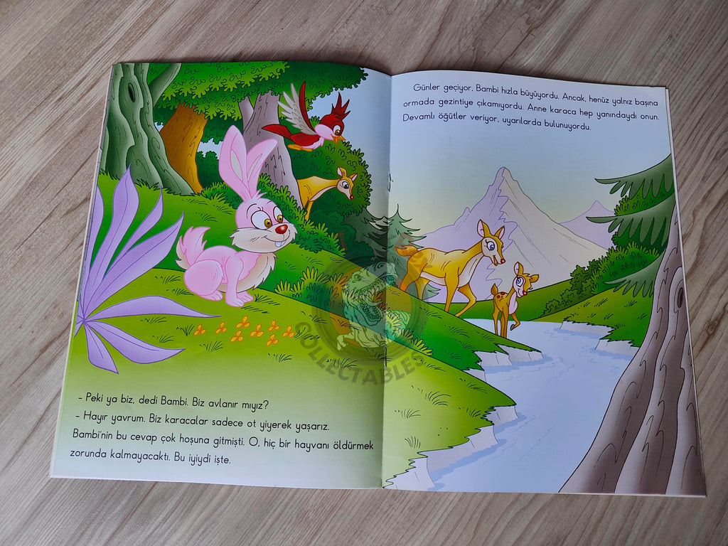 Felix Salten – Bambi 2007 Turkish Book Turkey Illustrated