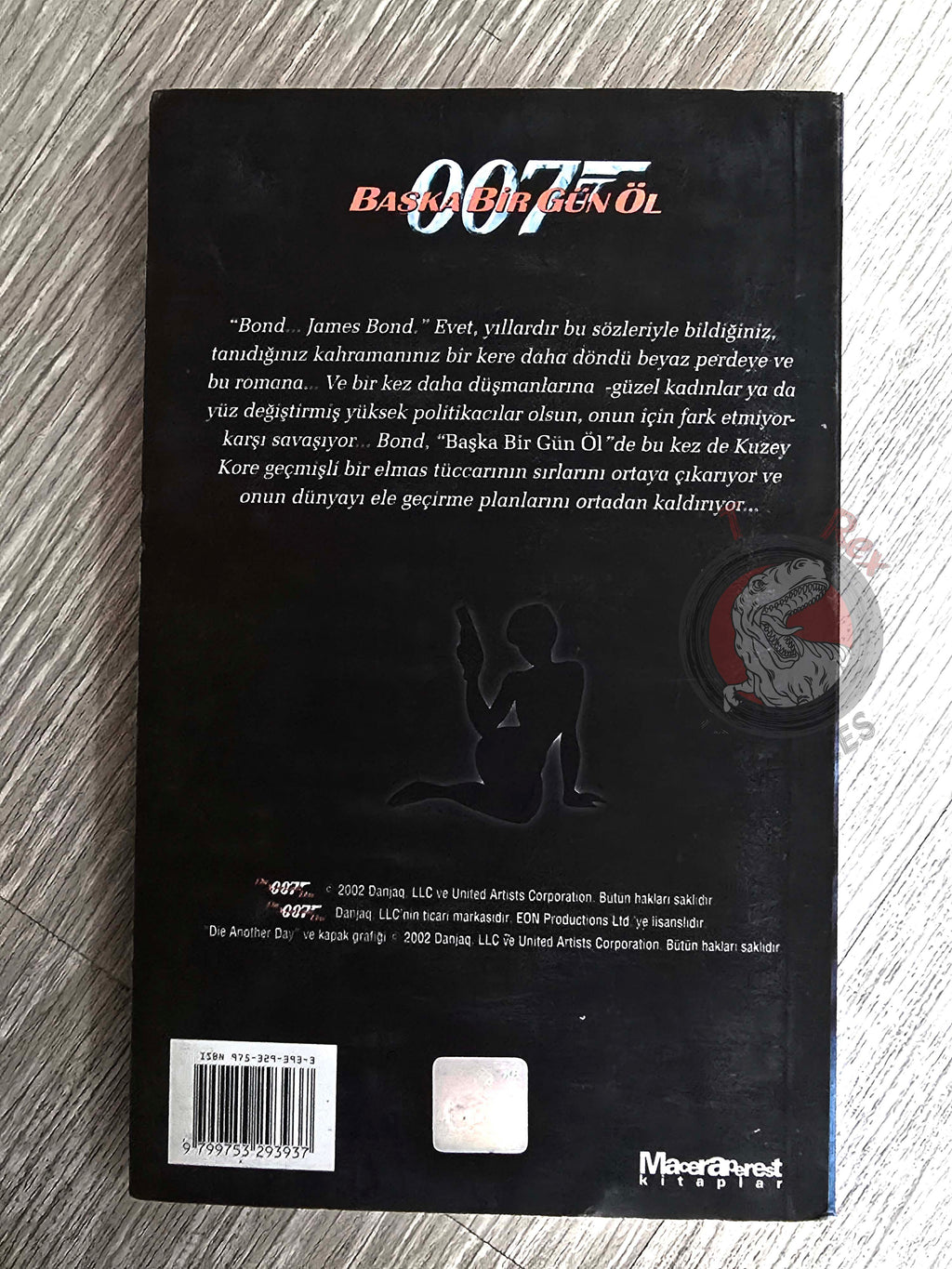James Bond - Die Another Day 2002 1st Turkish Book Turkey Ian Fleming