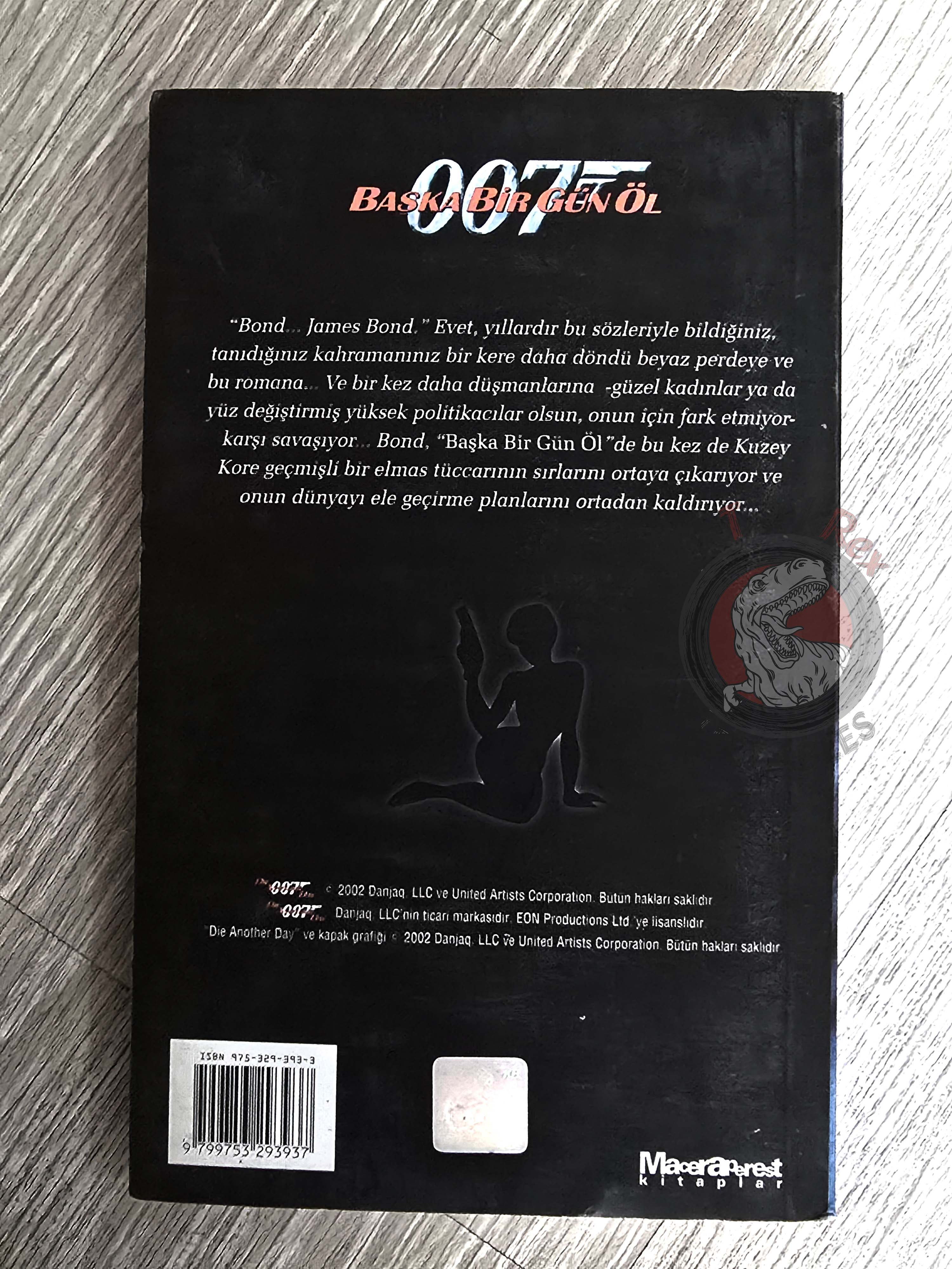 James Bond - Die Another Day 2002 1st Turkish Book Turkey Ian Fleming