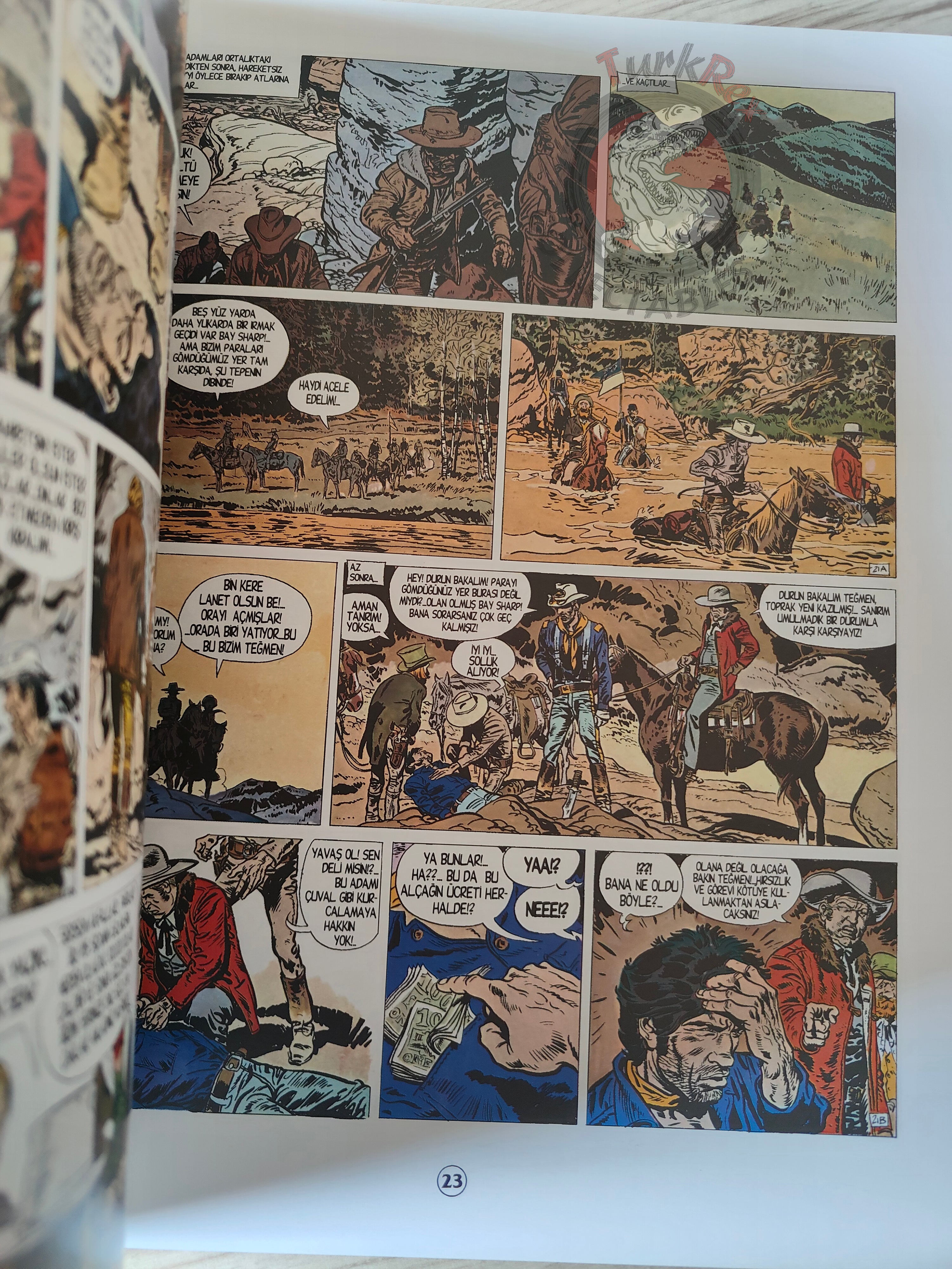 Blueberry #9 – The Trail of the Sioux 2004 1st Edition Turkish Comic Turkey
