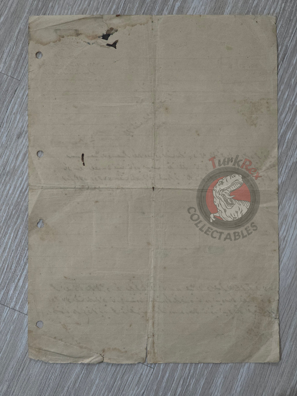 Ottoman Commercial Promissory Note 1923 Mersin Empire Business