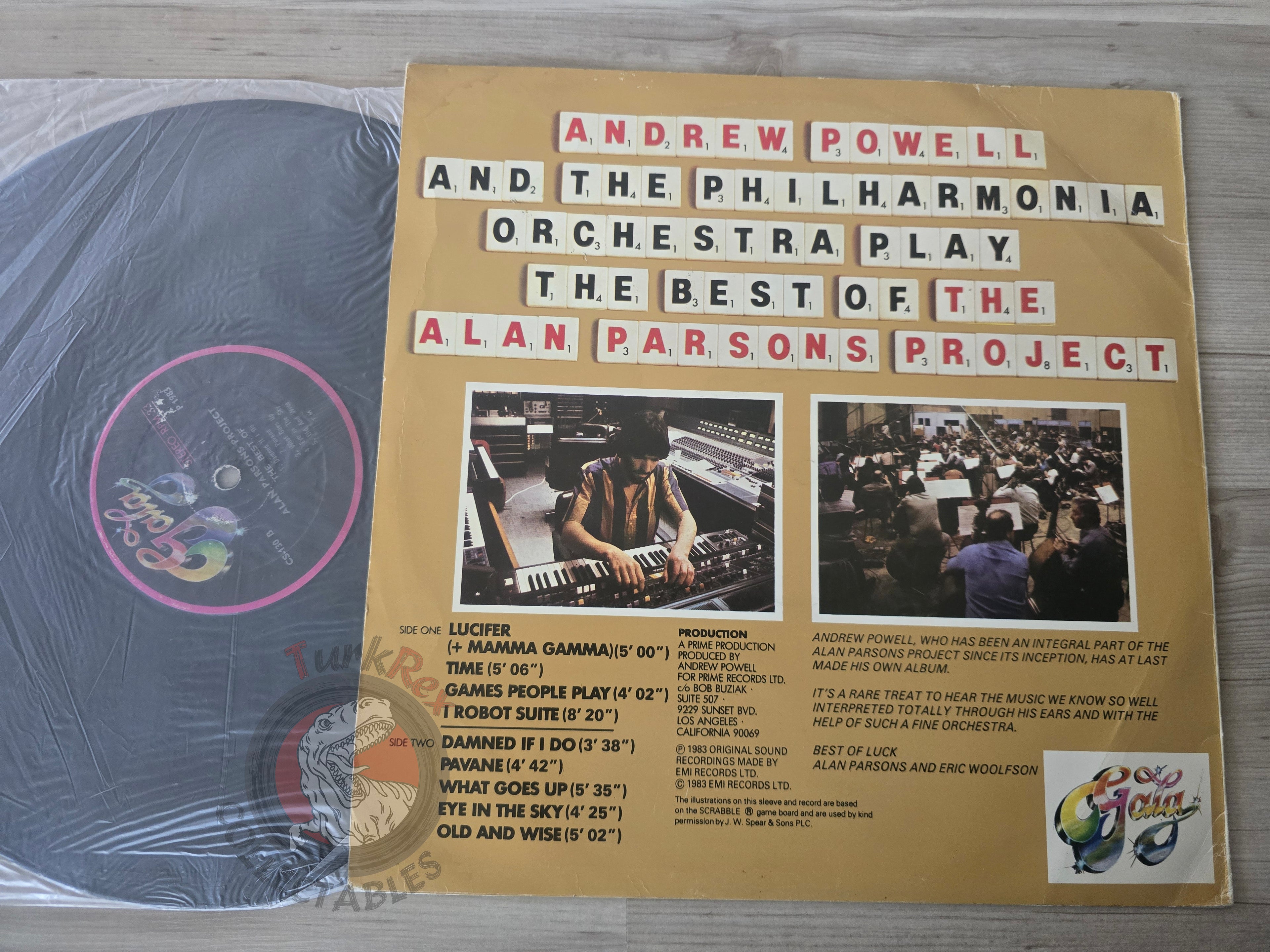 Andrew Powell –  Play The Best Of The Alan Parsons Project Turkish Pressing Vinyl Turkey Edition