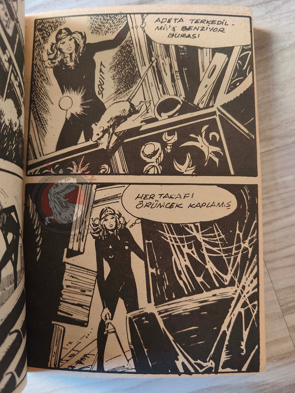 Female Bond #3 Baghera 7 Ça pédale dans l'beurre 1970s Turkish Comic Turkey Adult
