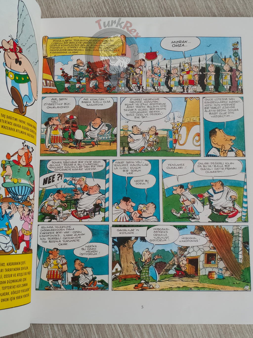 Asterix – Asterix the Gladiator 1996 Turkish Edition Comic Turkey
