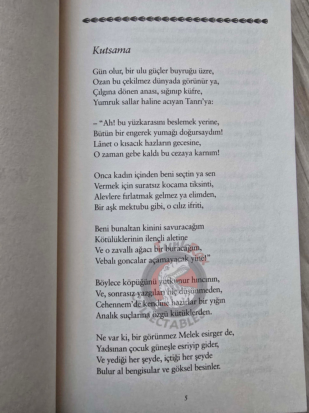 Charles Baudelaire – Les Fleurs Du Mal 2018 Turkish Book Turkey