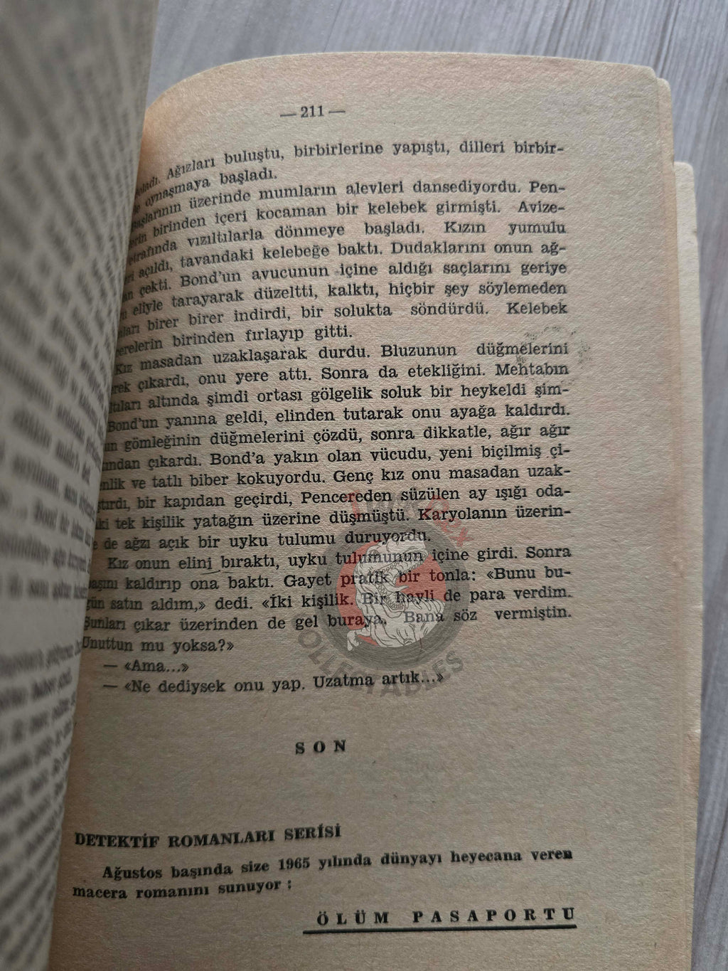 James Bond - Doctor No 1965 1st Turkish Book Turkey Ian Fleming